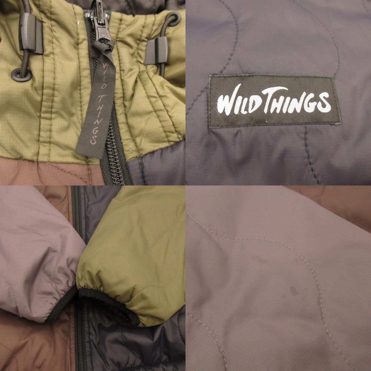 【姫路東店】 中古 WILD THINGS | ワイルドシングス 中綿ジャケット QUILTED PARKA WT22435-BM BEAMS別注 リバーシブル サイズ：XL 【92】 姫路東店】 中古 WILD THINGS | ワイルドシングス 中綿ジャケット