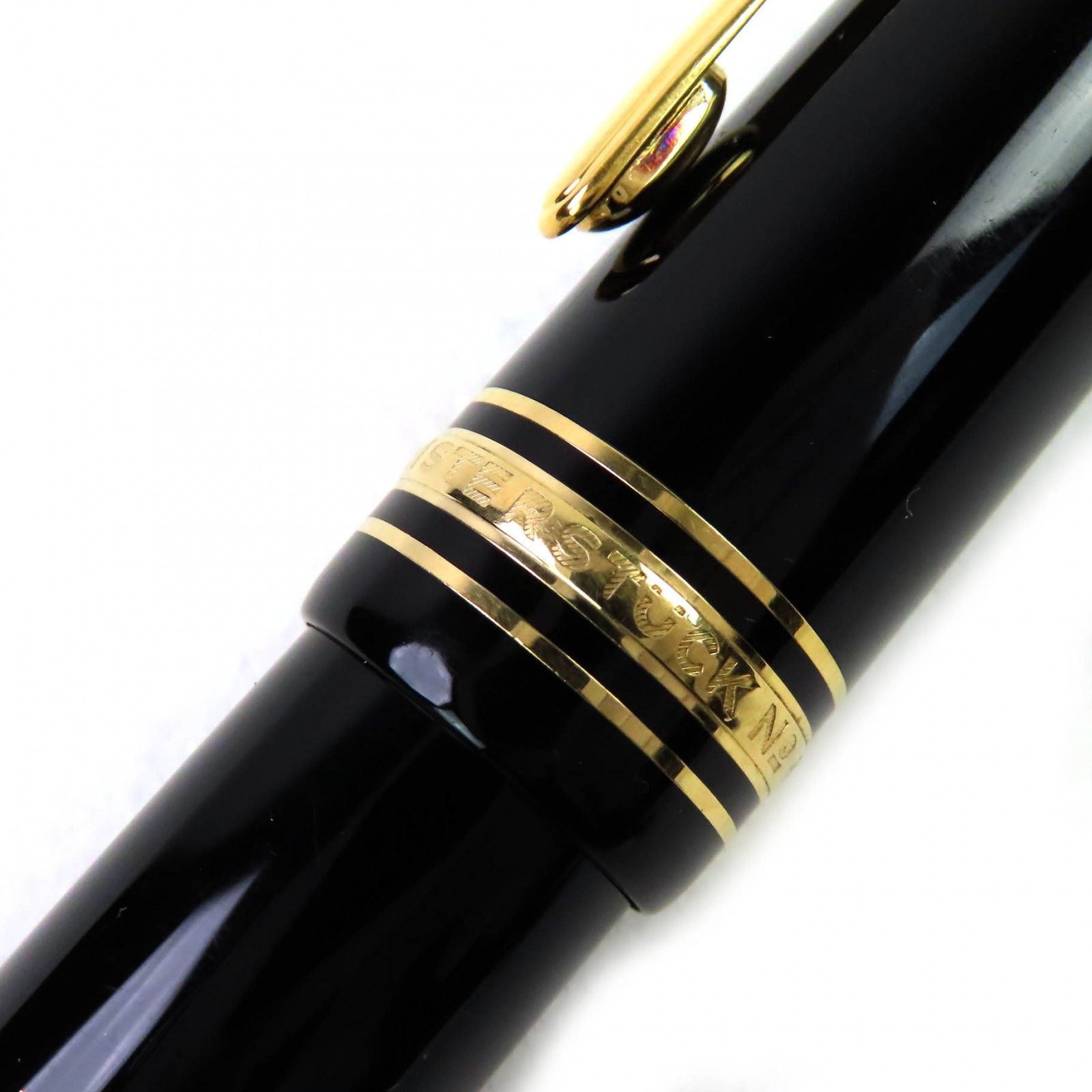  △ モンブラン マイスターシュテュック 149 Fニブ ペン先18 K ホワイトスター 万年筆 ブラック 西ドイツ製 メンズ 万年筆 万年筆 インク