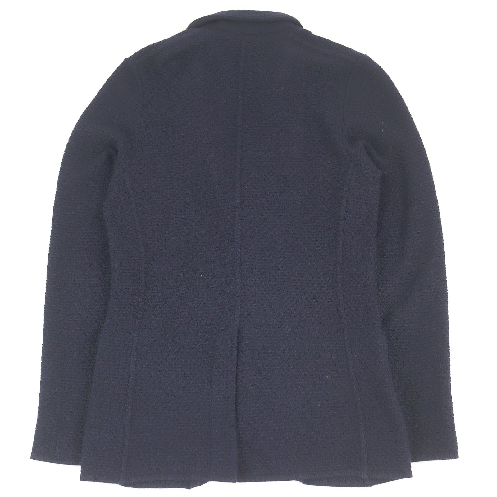 LARDINI シルク混 アンコン ブートニエール テーラードジャケット M ラルディーニ シルク混 アンコン ブートニエール テーラードジャケット M