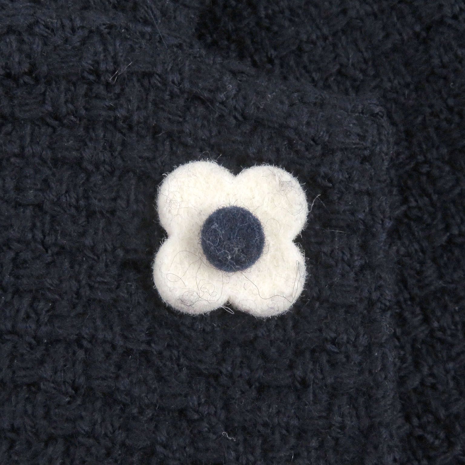 美品□LARDINI ラルディーニ JLLJM19 ブートニエール アルパカ混