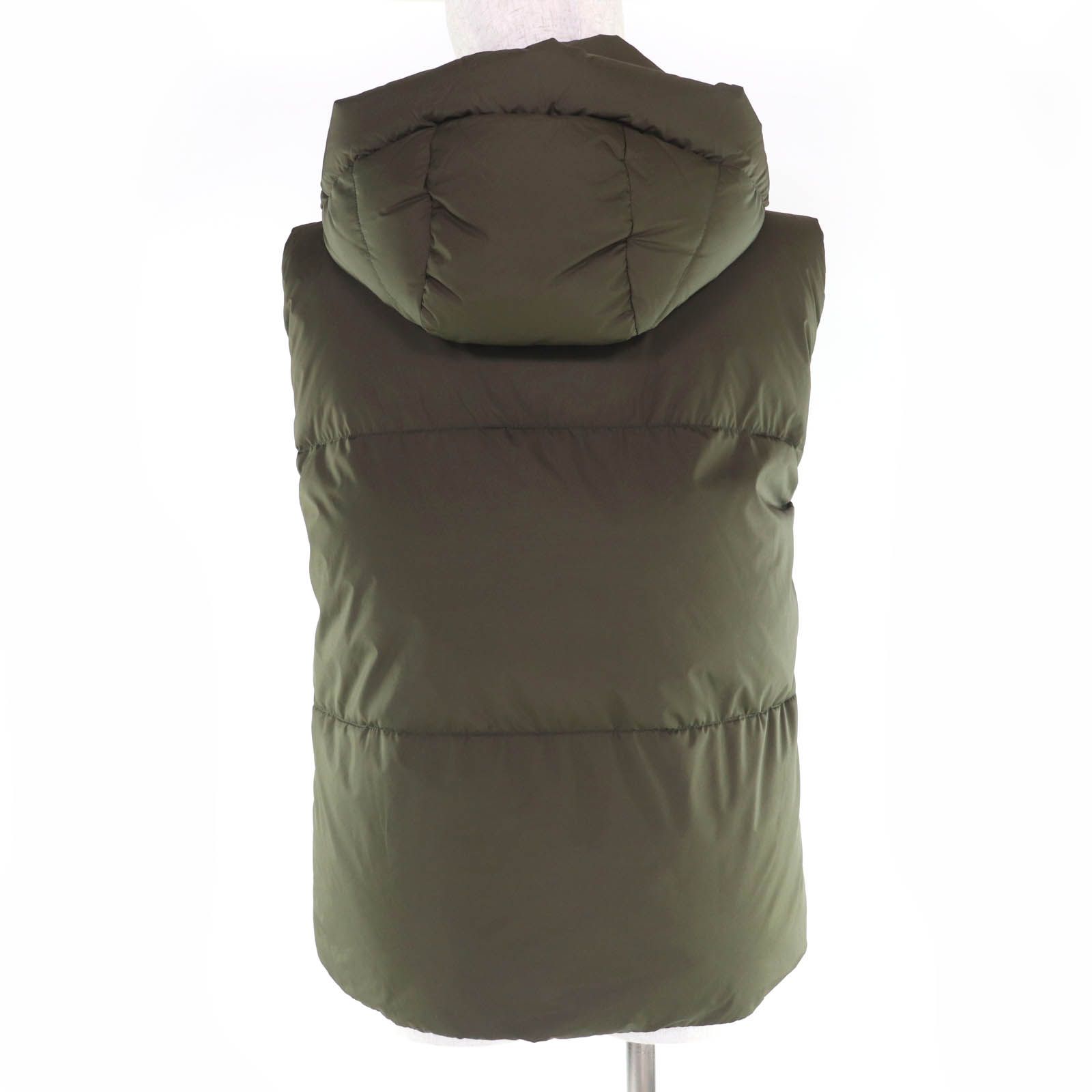 美品☆MOORER ムーレー FUENTE-PX フード付 ZIP UP ダウンベスト