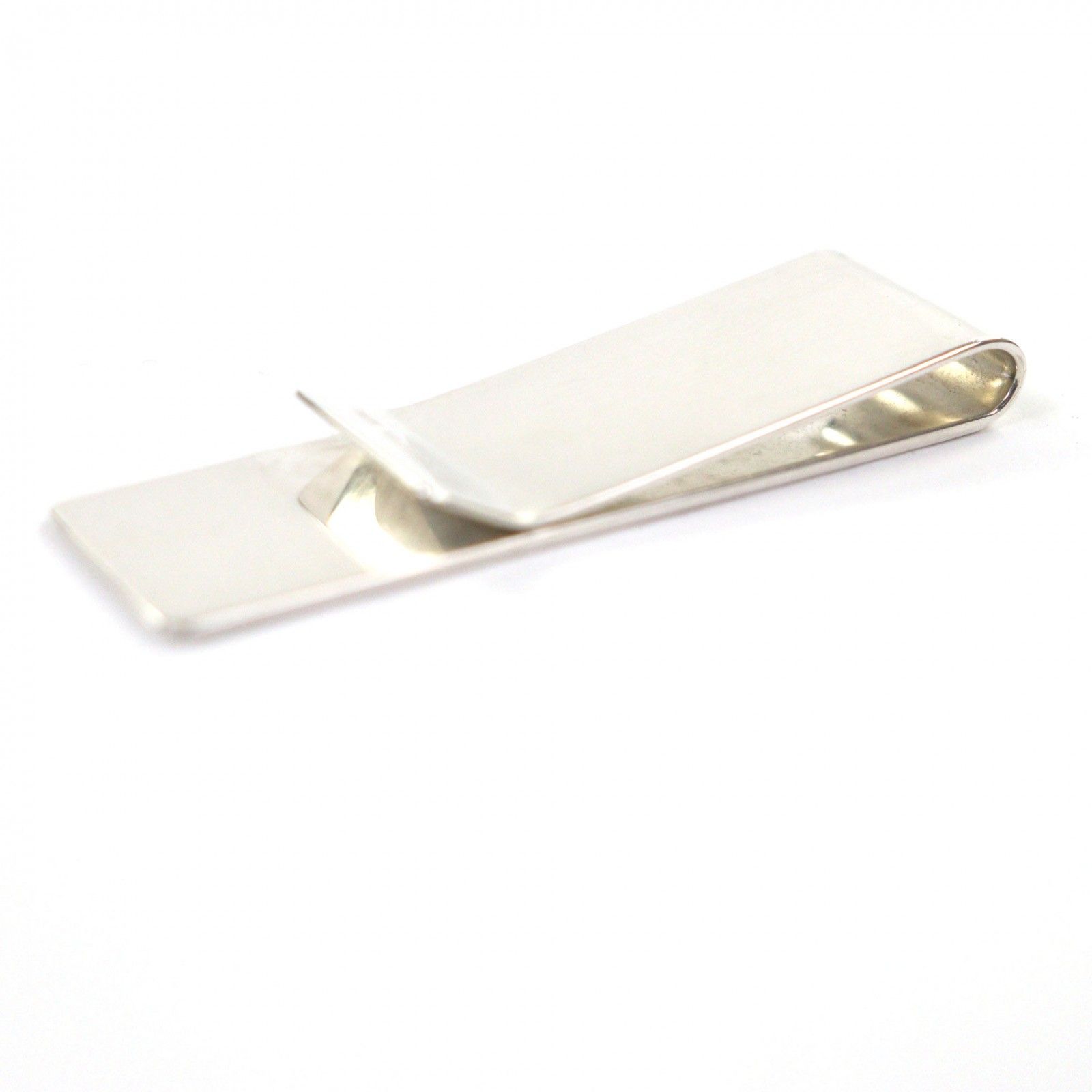 美品▽TIFFANY&Co. ティファニー SV925 ロゴ刻印入り スクエア ビル