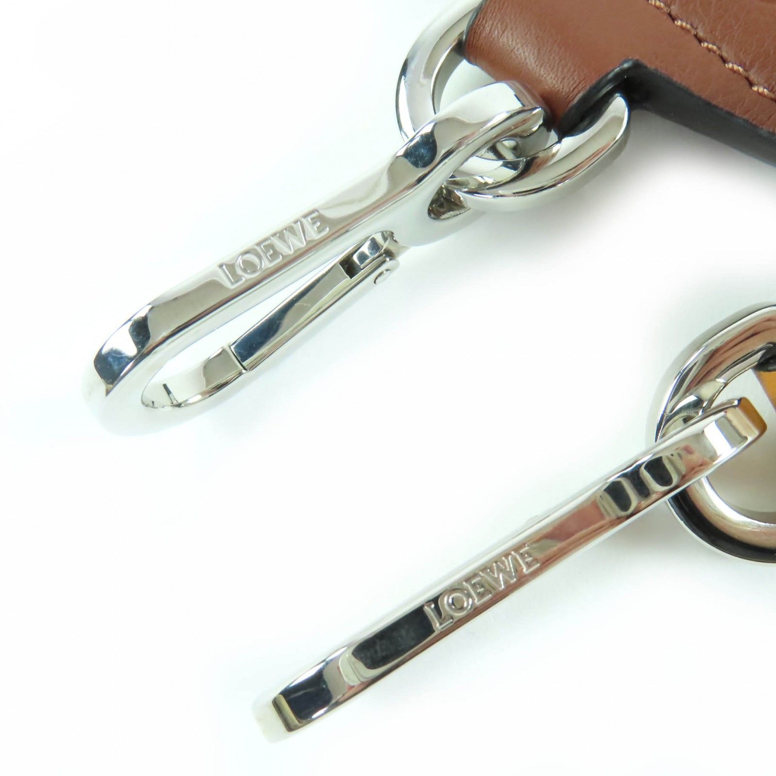 極美品☆LOEWE ロエベ ロゴ・アナグラム レザー ショルダーストラップ