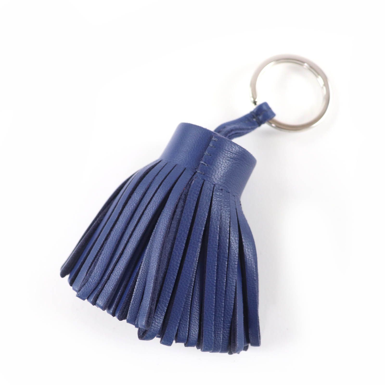 美品☆HERMES エルメス カルメン アニョーミロ ブルーサフィール