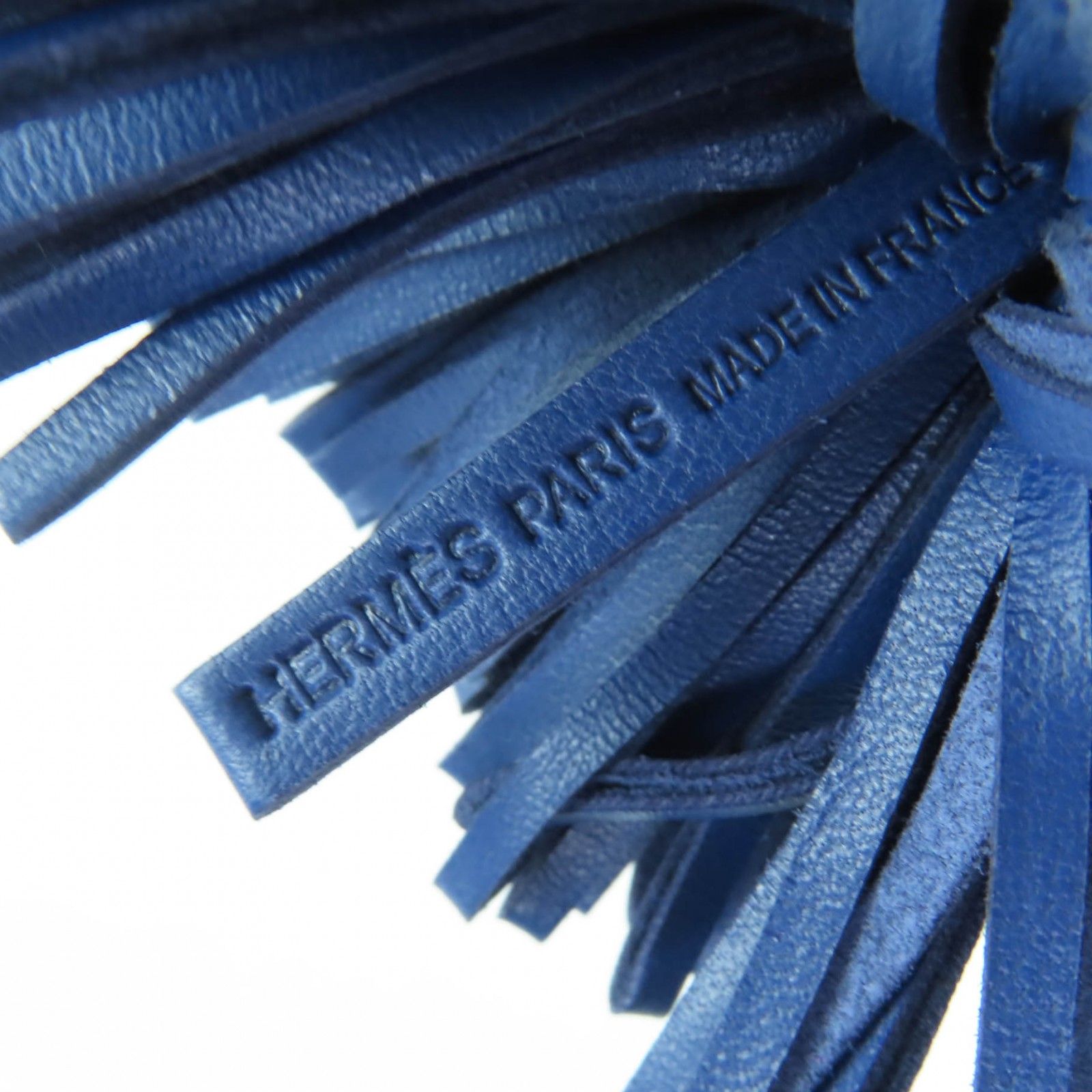 美品☆HERMES エルメス カルメン アニョーミロ ブルーサフィール