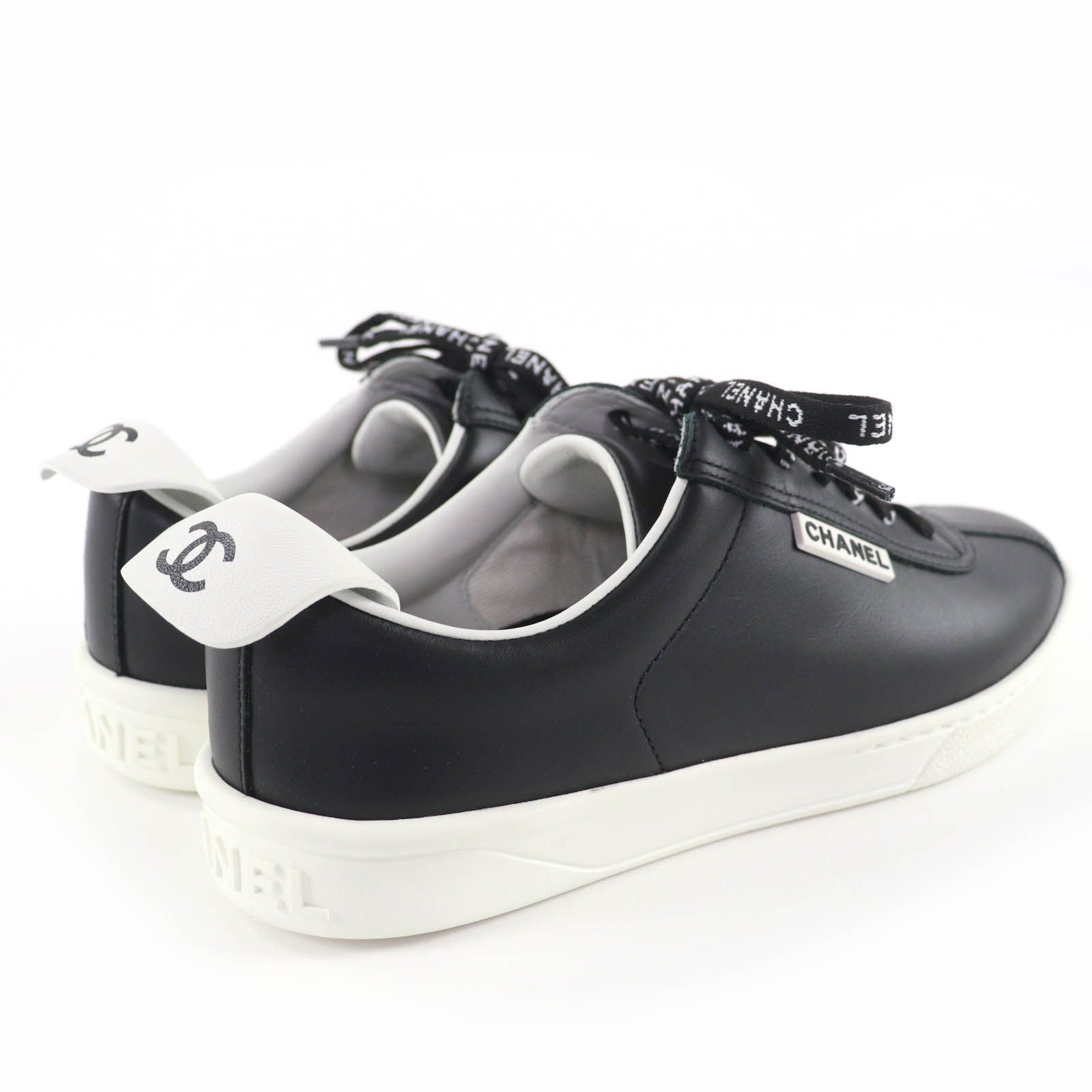 未使用品☆CHANEL シャネル G34085 ココマーク ロゴ紐 レザー