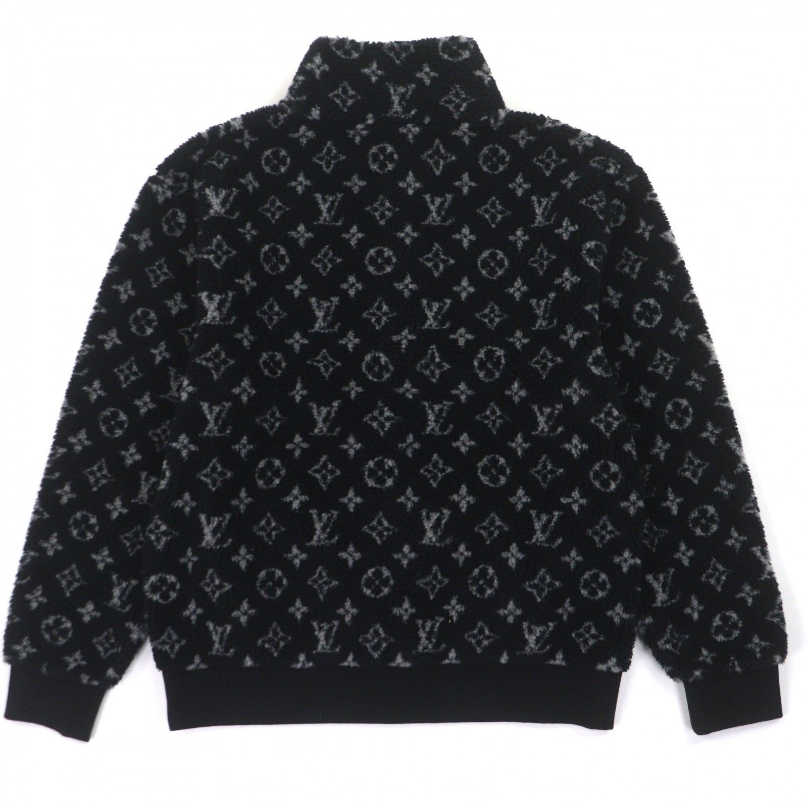 未使用品▽LOUIS VUITTON ルイヴィトン モノグラム柄 ジップアップ