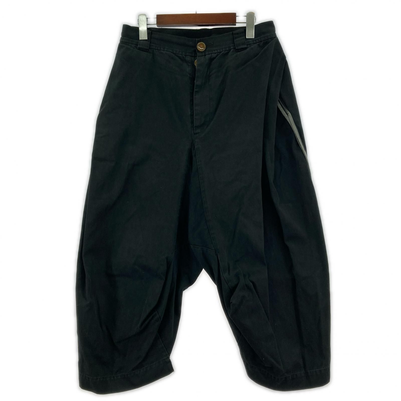 【もーこ】Vivienne Westwood サルエルパンツ サルエルパンツ スウェットパンツ コットン グレー 変形 ヴィヴィアン