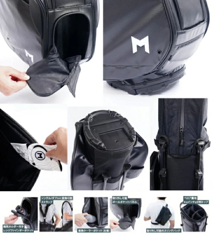  未使用品 MINIMAL GOLF ミニマルゴルフ キャスタンド キャディバッグ TERRA Stand SN1 パター ゴルフバッグ キャディバッグ ゴルフ