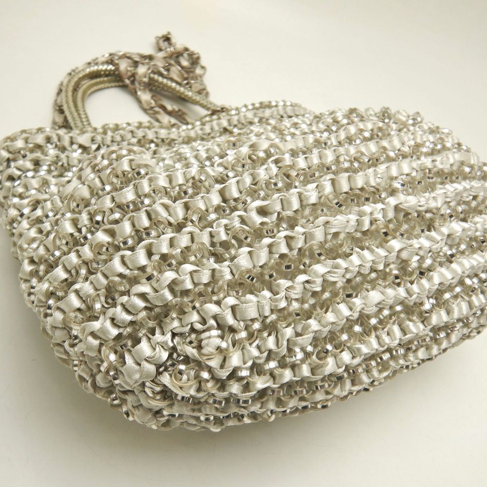 ANTEPRIMA アンテプリマ 2WAY ハンドバッグ PVCワイヤーxリボン