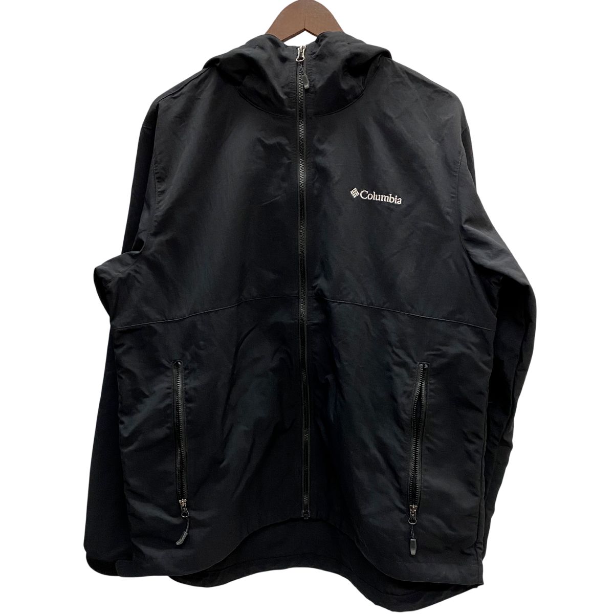 コロンビア Columbia ヴィザボナパス2 XM 3394 ナイロンパーカー ジャケット ブラック Lサイズ 201 MT-5031
