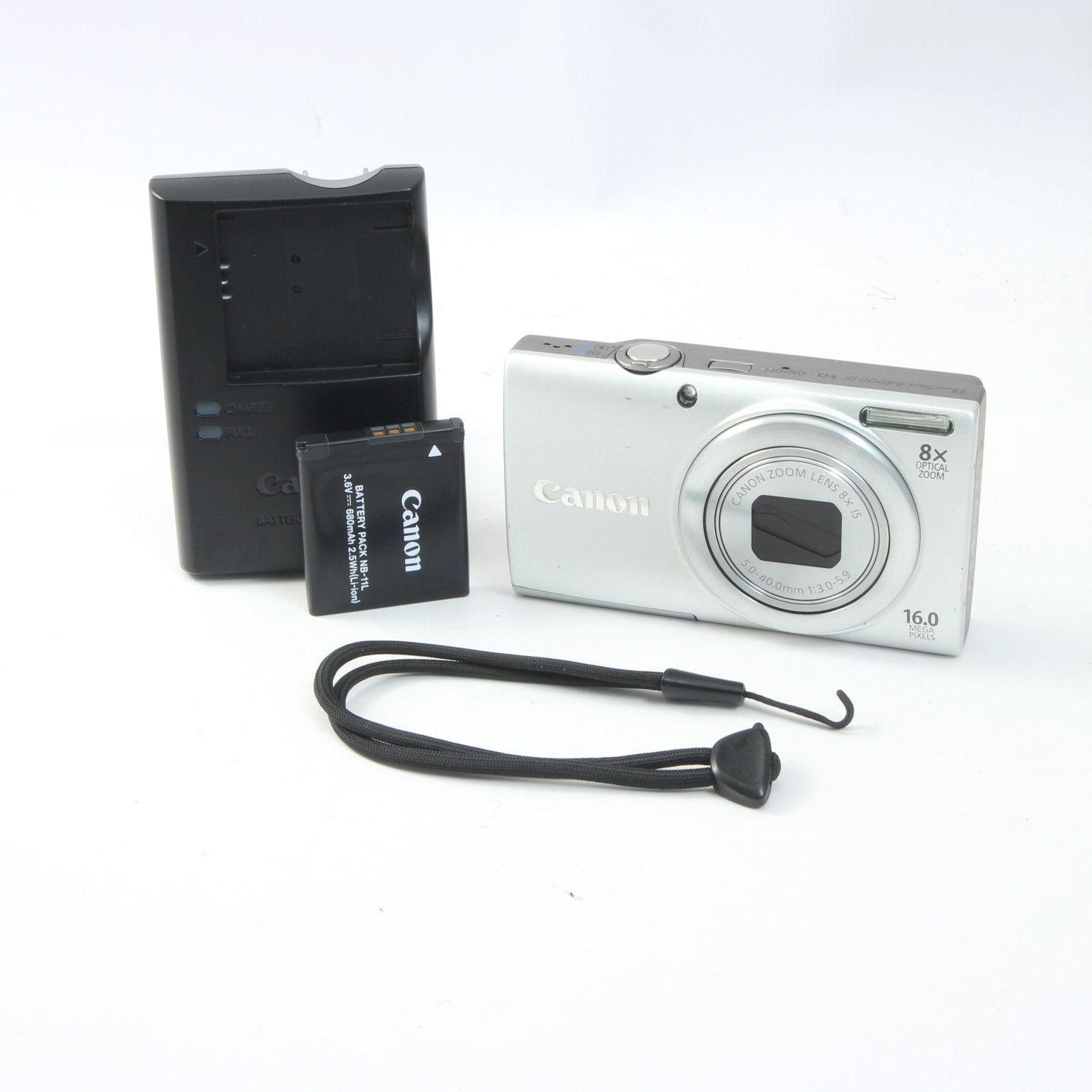 Canon キャノン PowerShot A4000 IS シルバー コンパクトデジタル