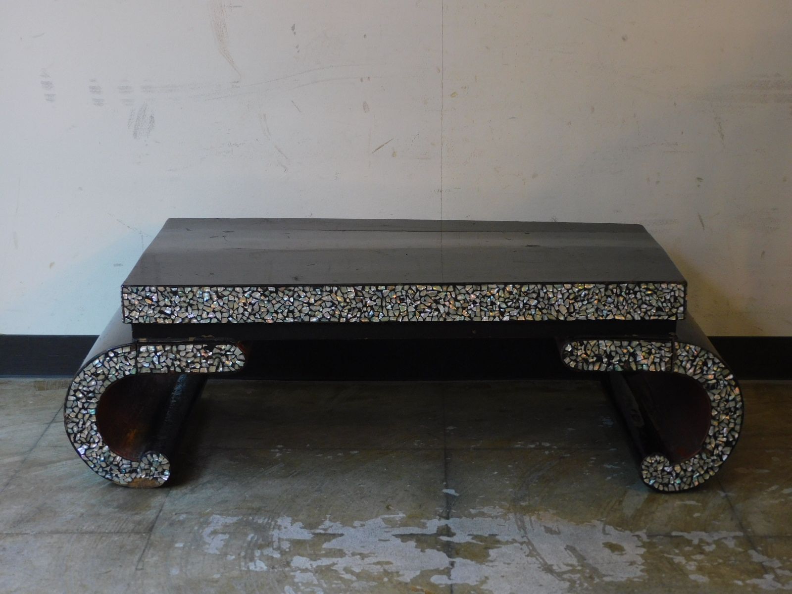 江戸 螺鈿 花台 展示台 HK-a-05755 / 時代漆器 展示台 茶道具 - メルカリ