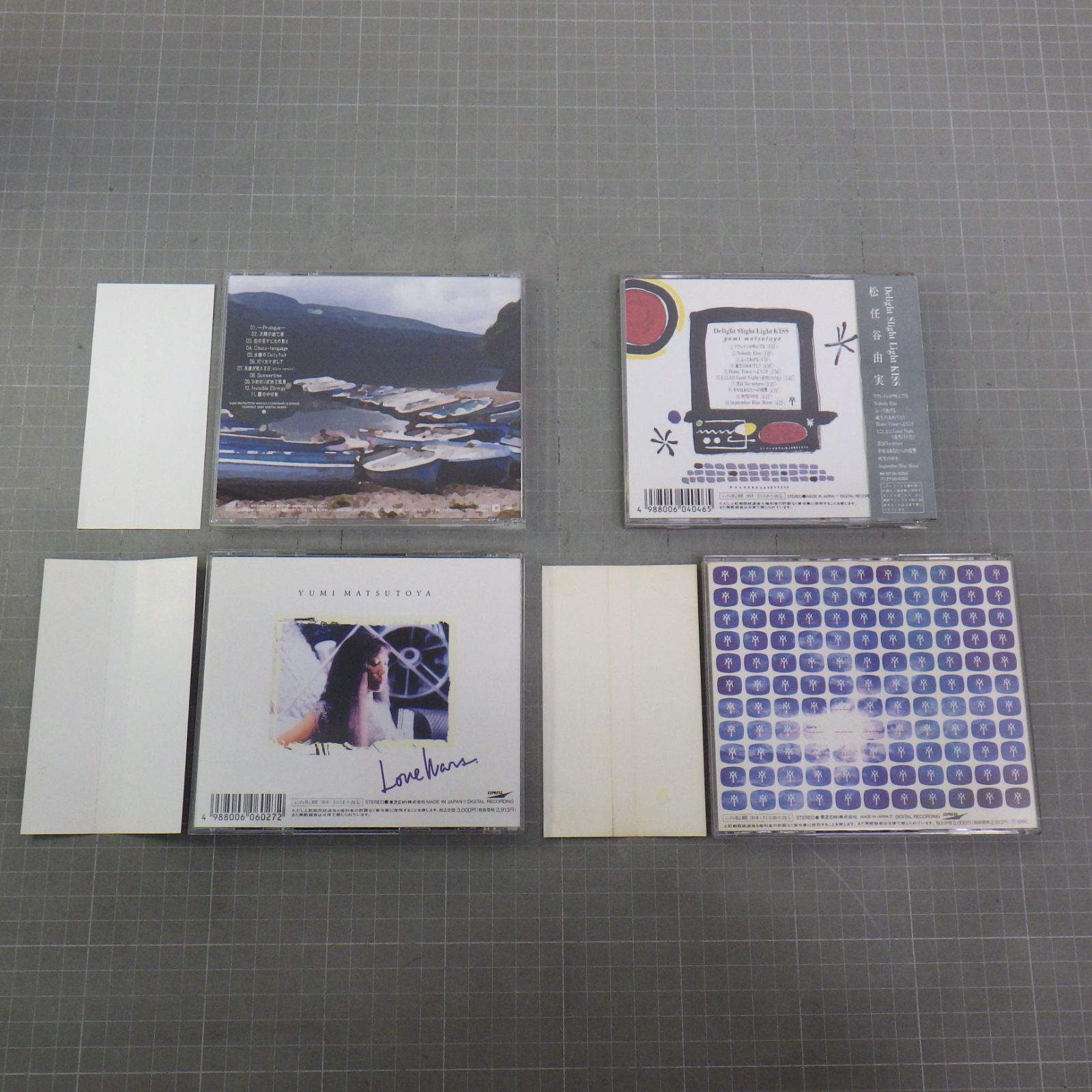 Yumi Matsutoya CD/DVD コレクション 松任谷由実 CD まとめて4点セット VIVA！ 6X7 / Delight Slight Light