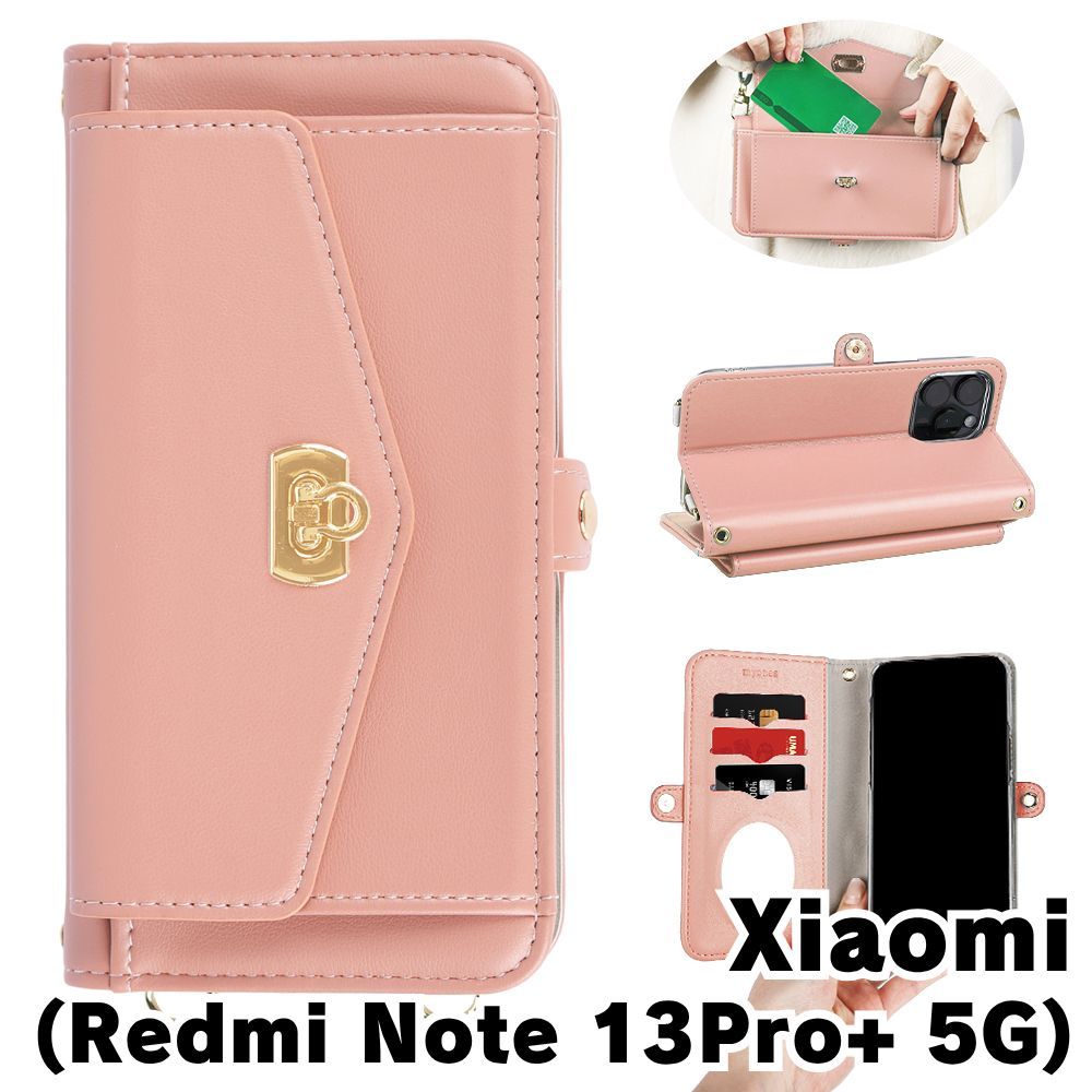 新品未使用】Redmi Note 13 Pro+ 5G (MZB0GX7JP) ストラップ付き 手帳