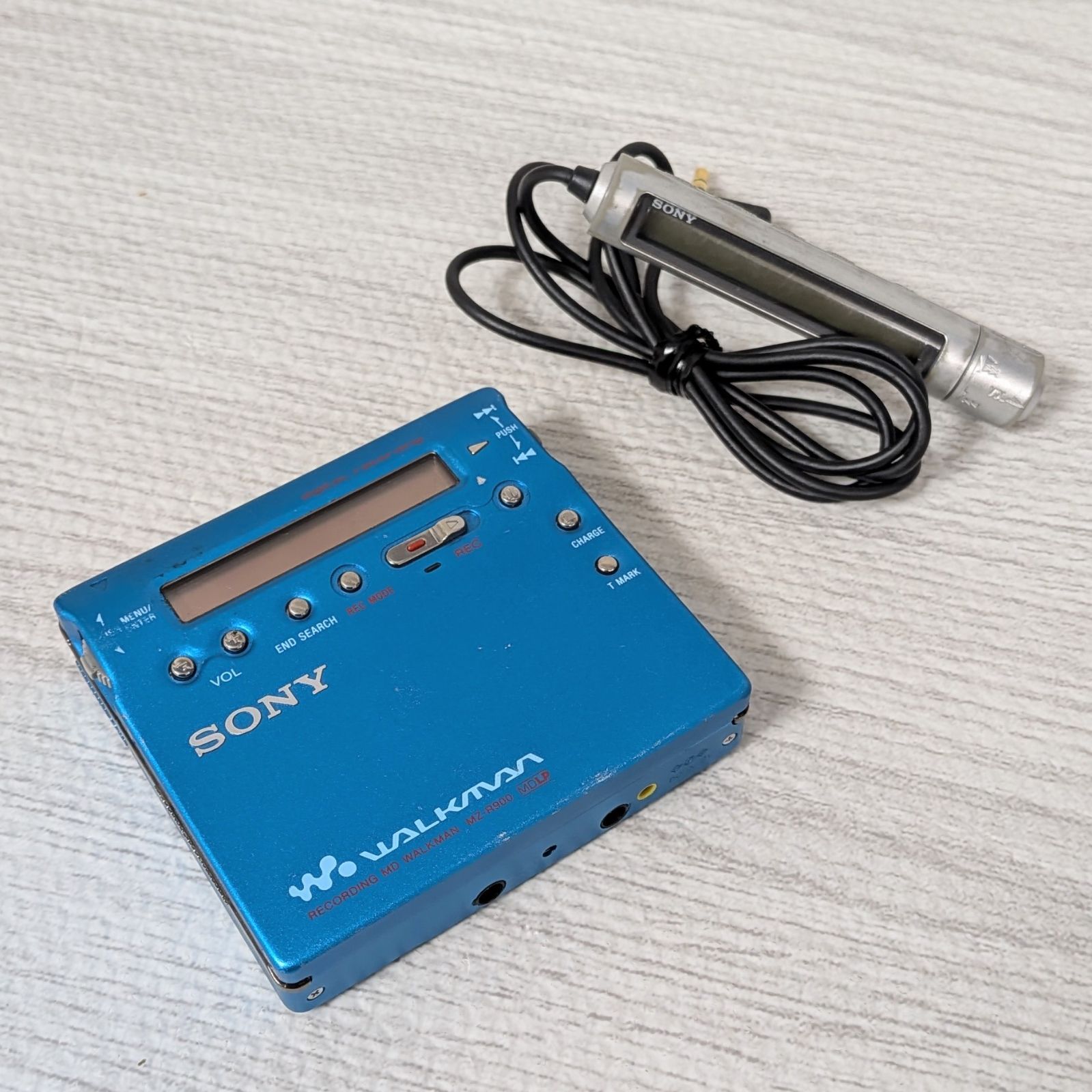 ソニー SONY MDプレイヤー MZ-R 900 品 リモコン付