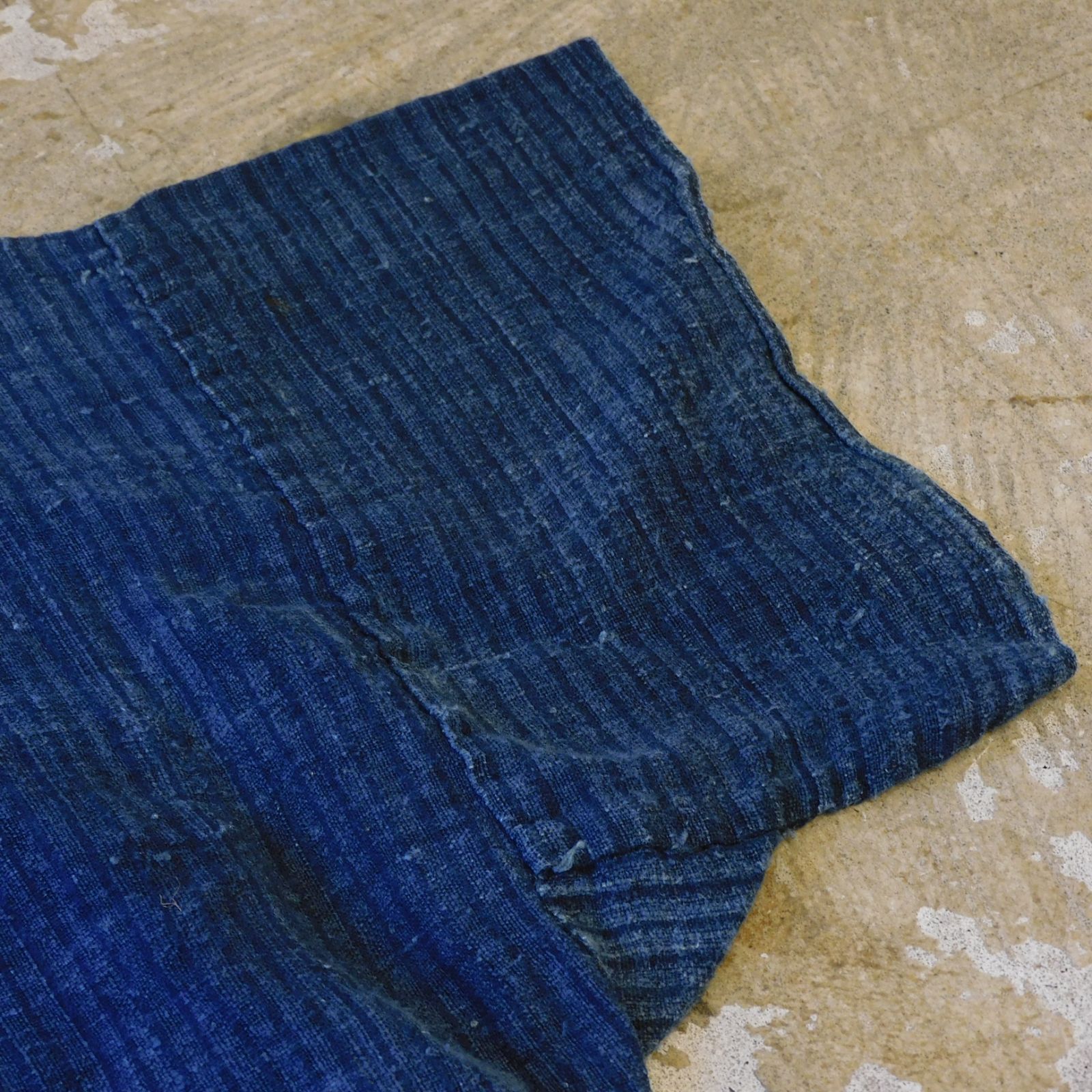 庄内より 麻 野良着 HK-a-05762 / 刺子 刺し子 羽織 半纏 藍染 古布