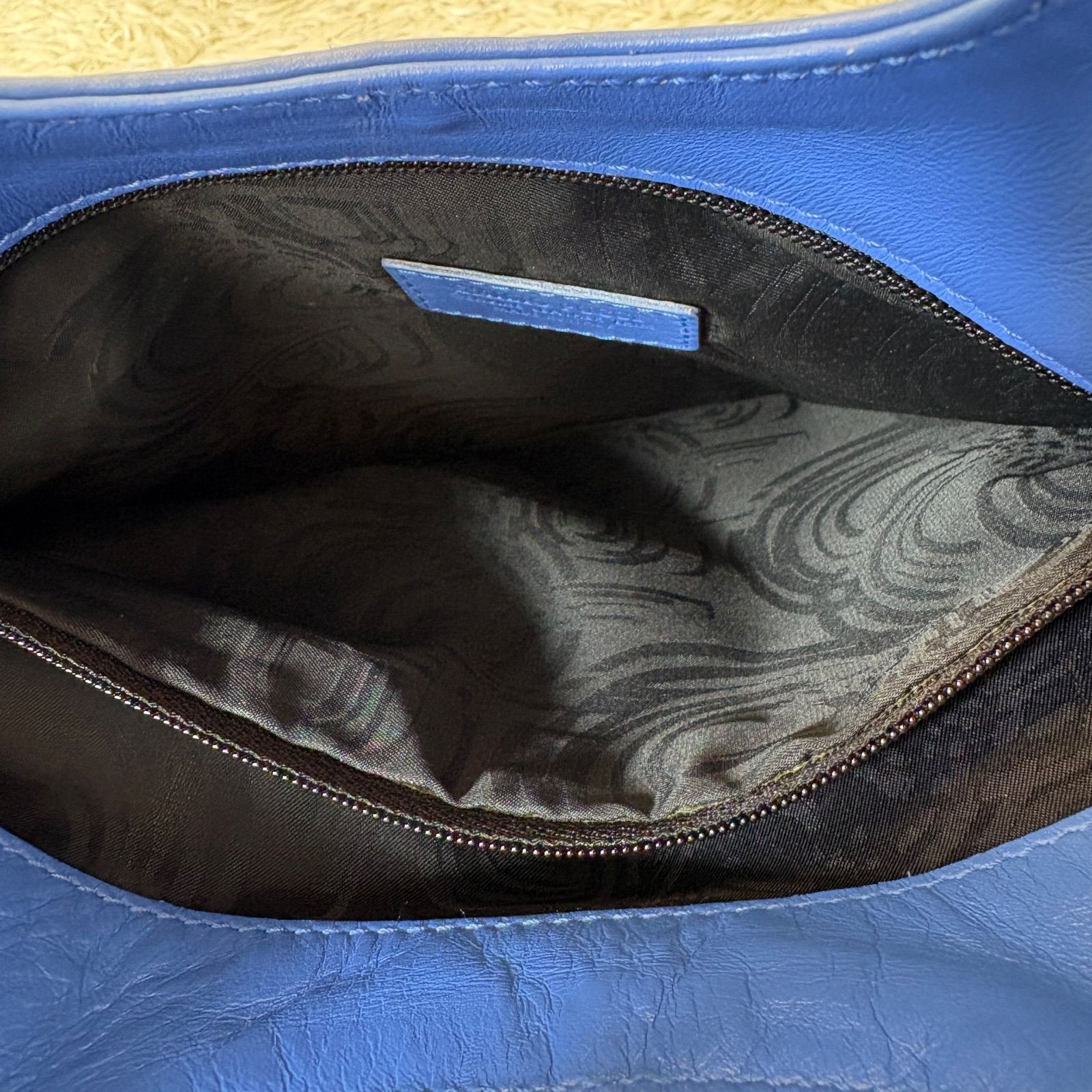 エミリオプッチ クラッチバッグ ハンドバッグ ブルー ナイロン レザー