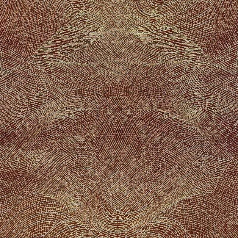 たんす屋 リユース帯 帯 袋帯 赤茶 セミフォーマル 六通 流線 波寿紋 抽象柄