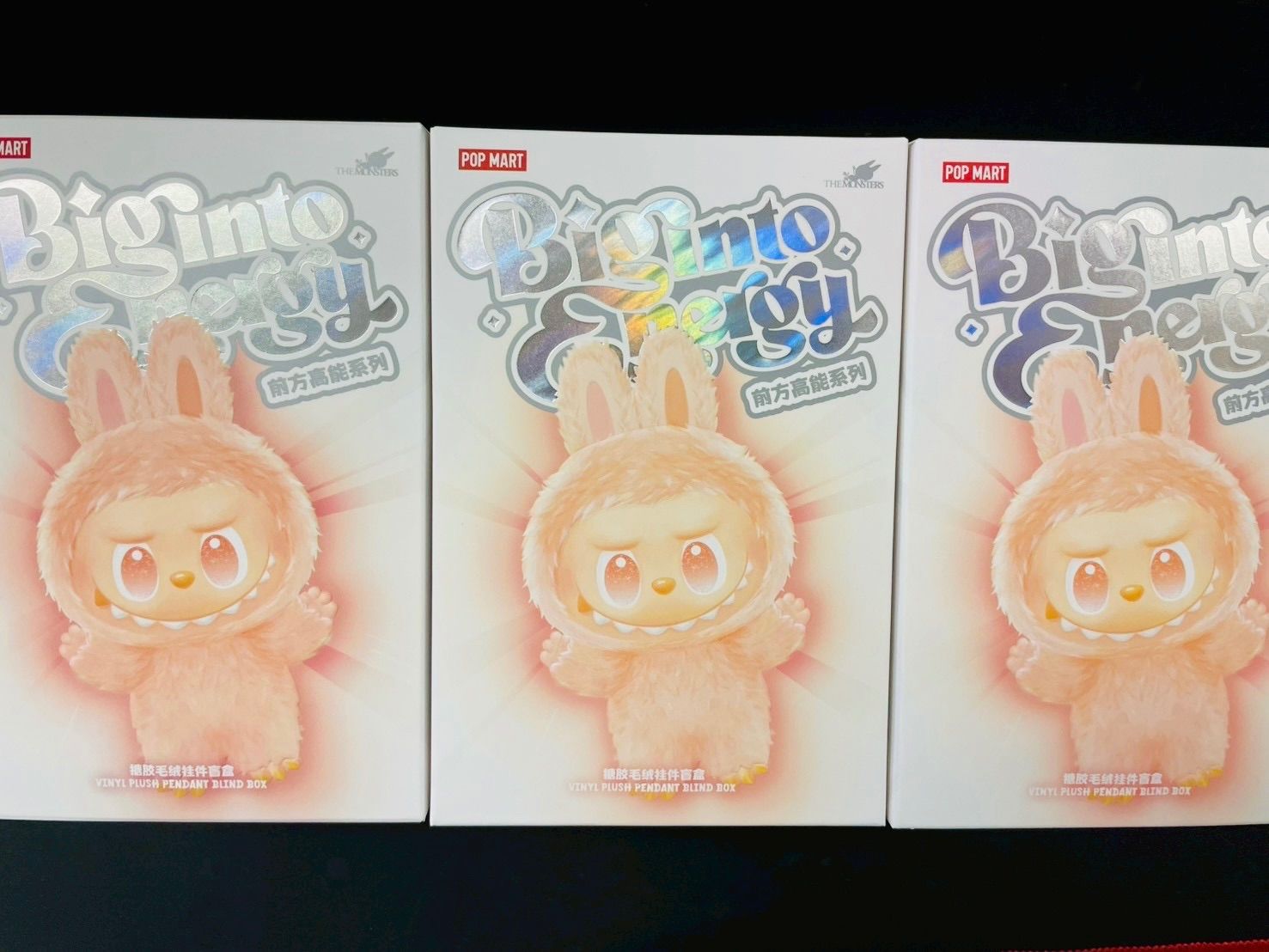 Labubu ラブブ 3ピース THE MONSTERS Big into Energy ポップマート ぬいぐるみ セット