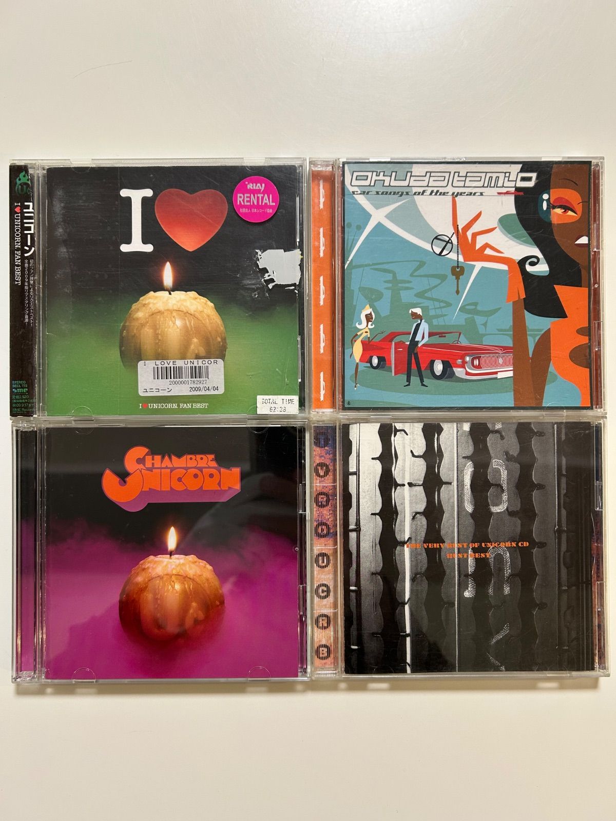 ユニコーン、奥田民生のCDアルバム4作品セット - メルカリ