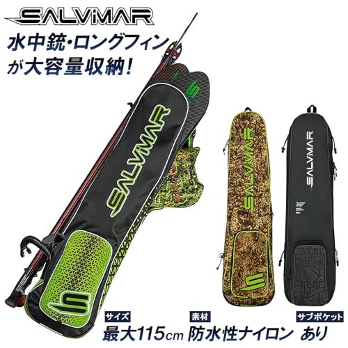 salvimar サルビマー ロングフィン バッグ 防水ナイロン素材 | 全長115 cm 水中銃も入る大きさの大容量バック これ一つに必需品が全て収納できます 魚突き スピアフィッシングpo