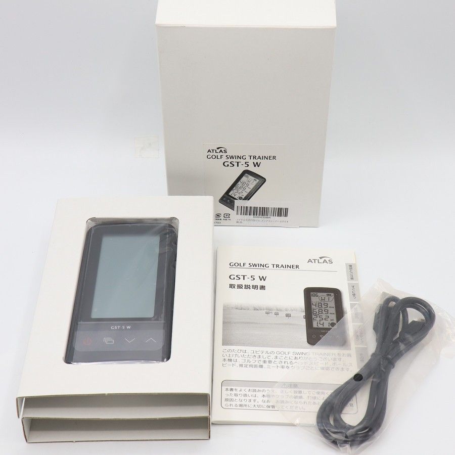 新品】ユピテル ゴルフスイングトレーナー GST-5 W YUPITERU ATLAS