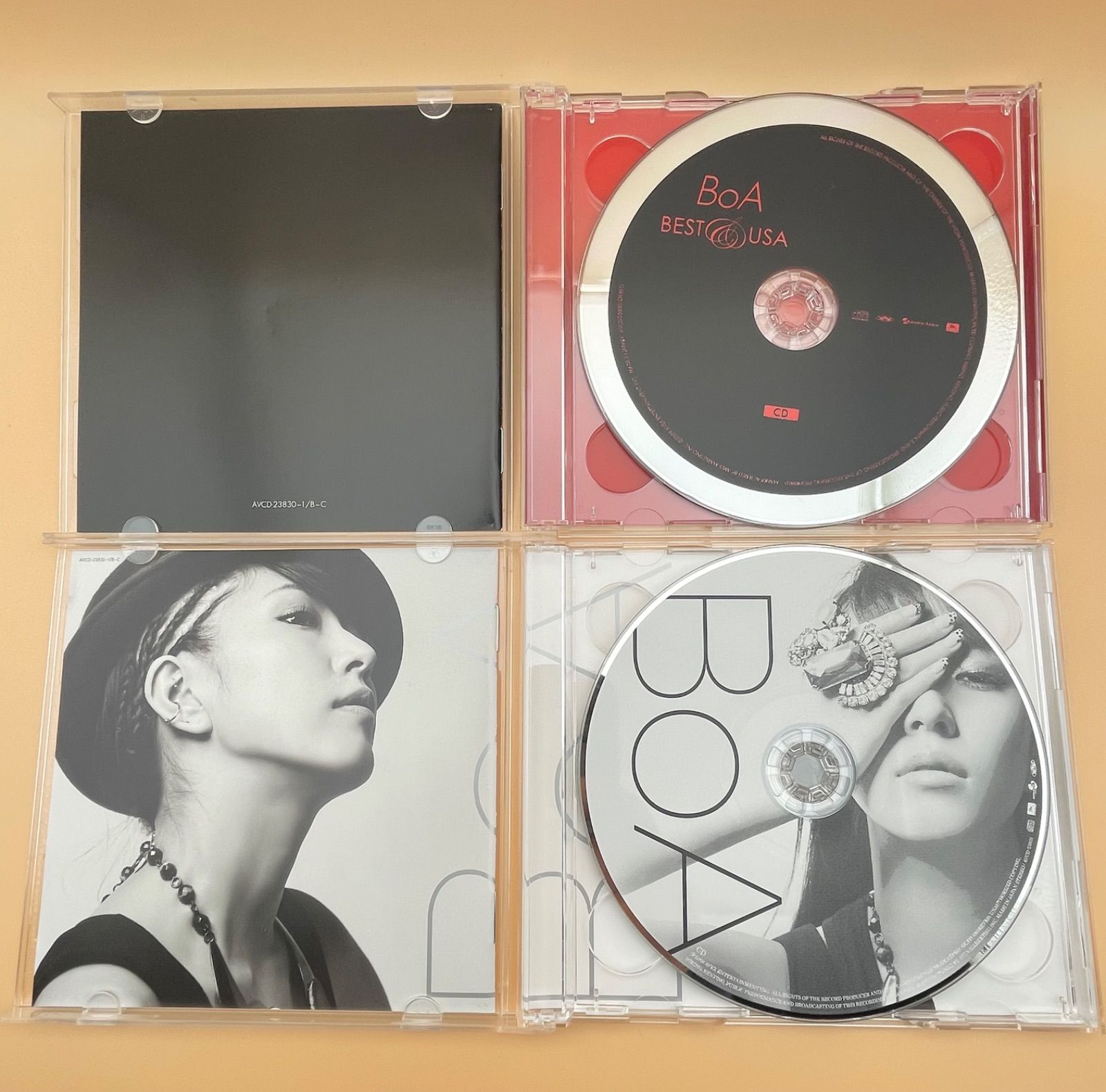 初回限定盤 BoA CD DVD付 BEST & USA ベスト・アルバム ・デビュー
