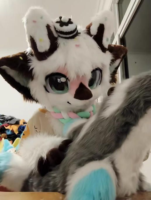 着ぐるみ ケモノ体 フルスーツ セット NO.80 ドラゴン ピンク 全頭ヘッド ファースーツ ぬいぐるみ コスプレ コスチューム 一点物