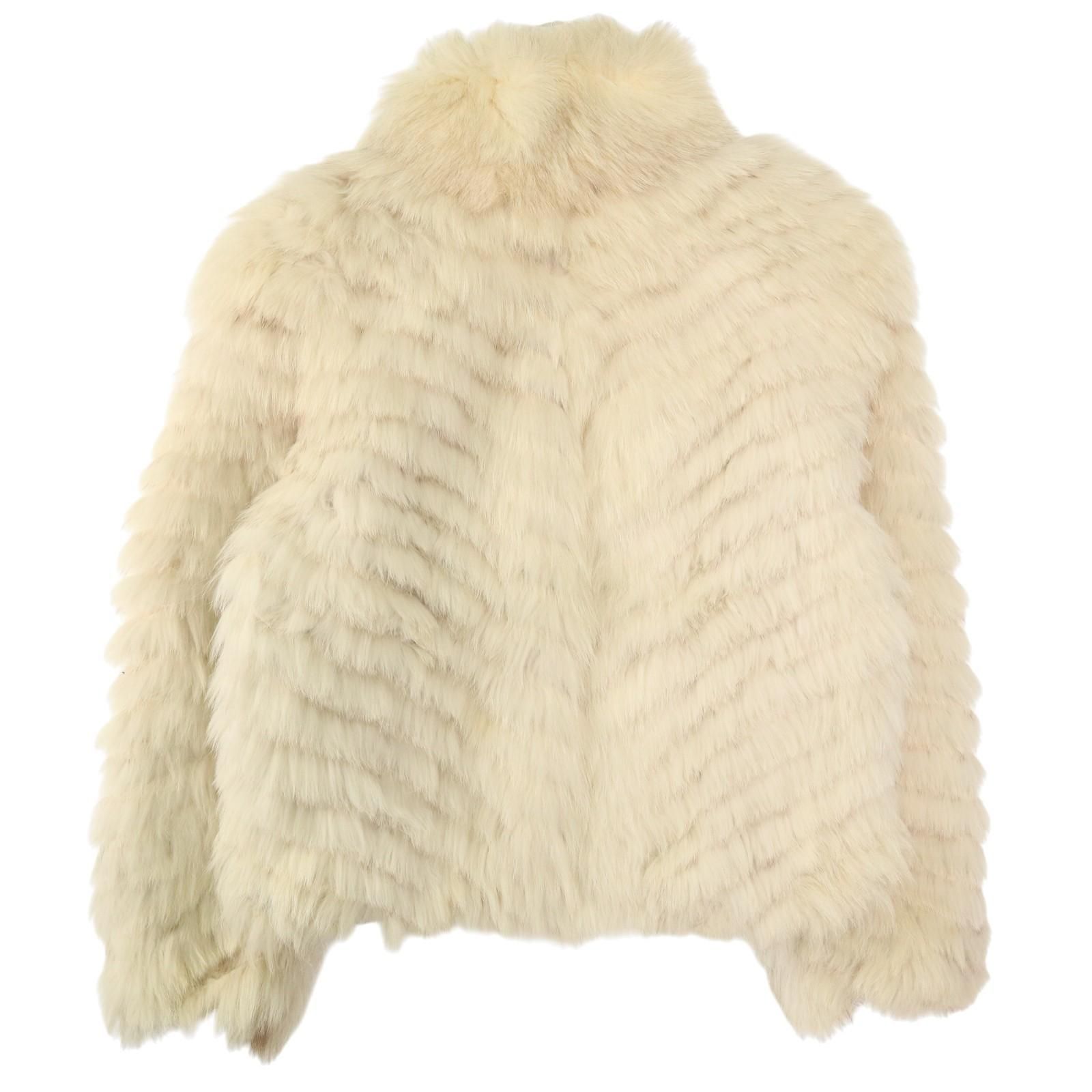 SAGA FOX サガフォックス 最高級 本毛皮 フォックスファーコート