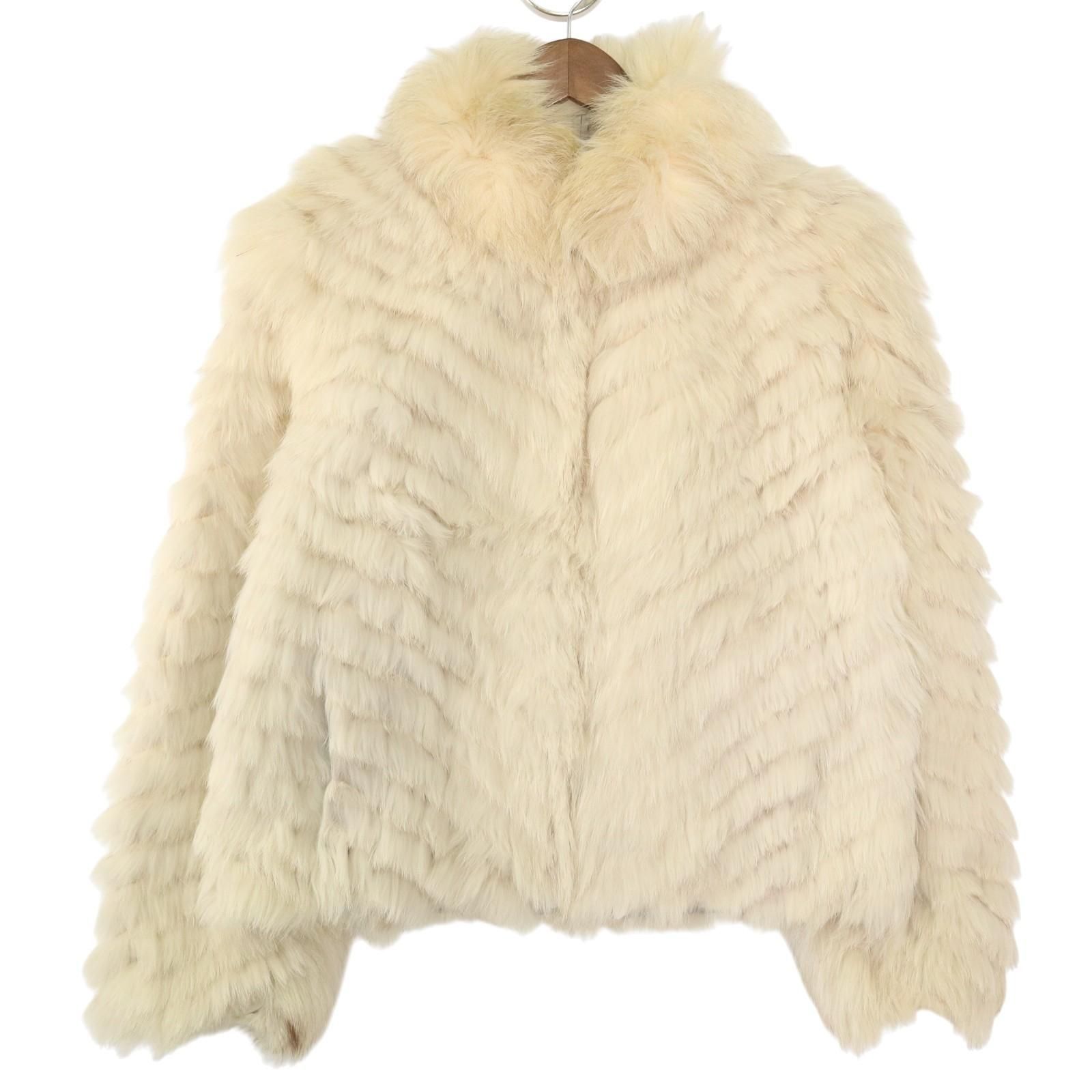 SAGA FOX サガフォックス 最高級 本毛皮 フォックスファーコート