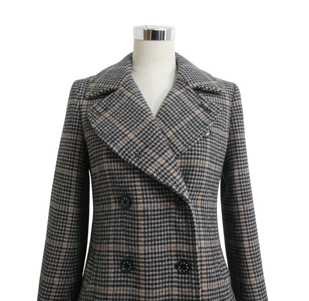 美品 LOVELESS ラブレス サイズ36 千鳥格子柄 チェック柄 ロング丈