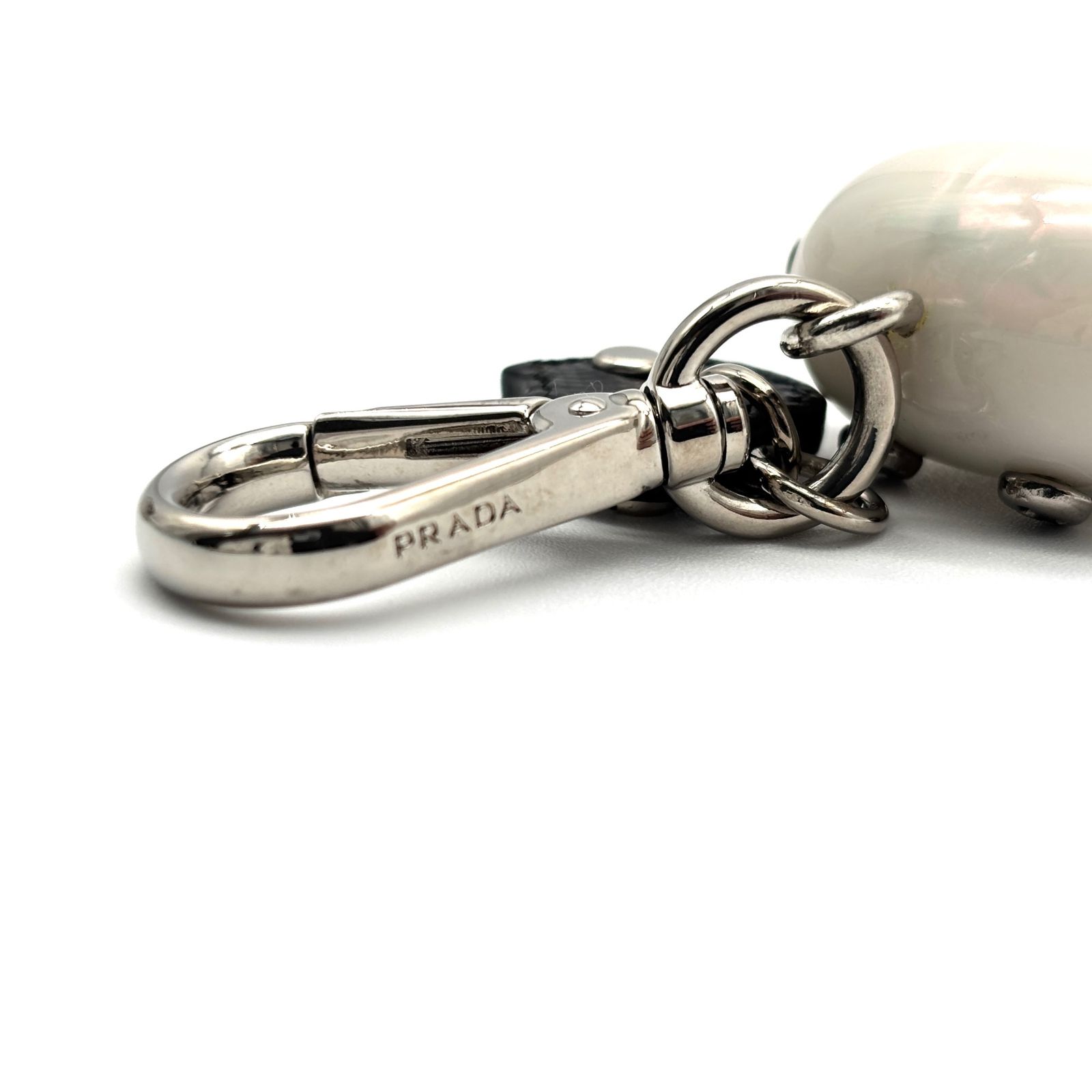 美品 PRADA プラダ ロボット キーホルダー エドワード バッグチャーム 楽天市場】PRADA プラダ ロボット キーホルダー エドワード レザー