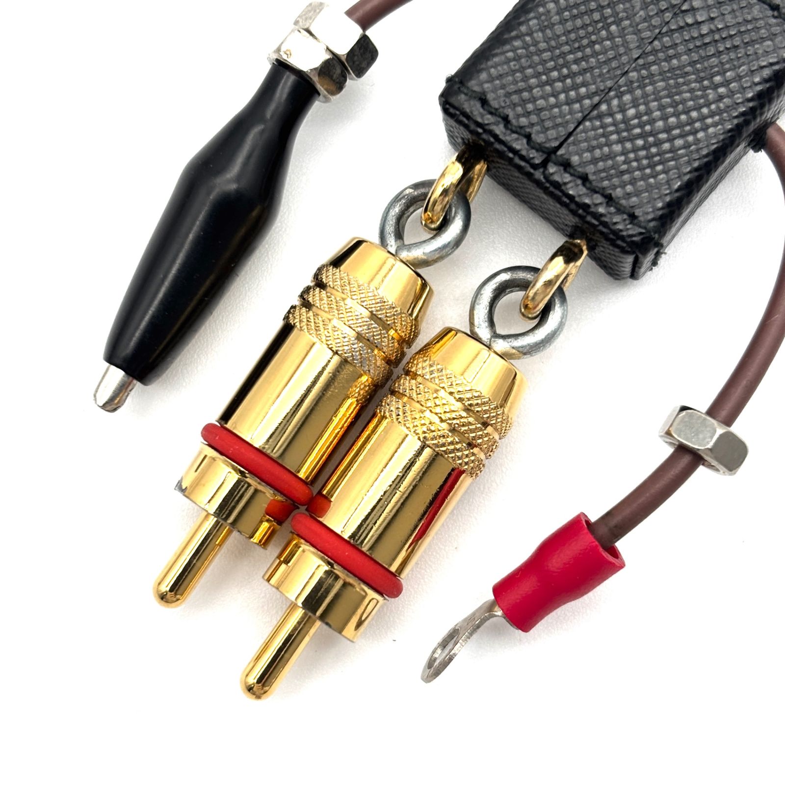 正規品 プラダ エドワード キーホルダー ロボット 三角ロゴ サフィアーノレザー 未使用級 PRADA プラダ エドワード ロボット キーホルダー バッグ