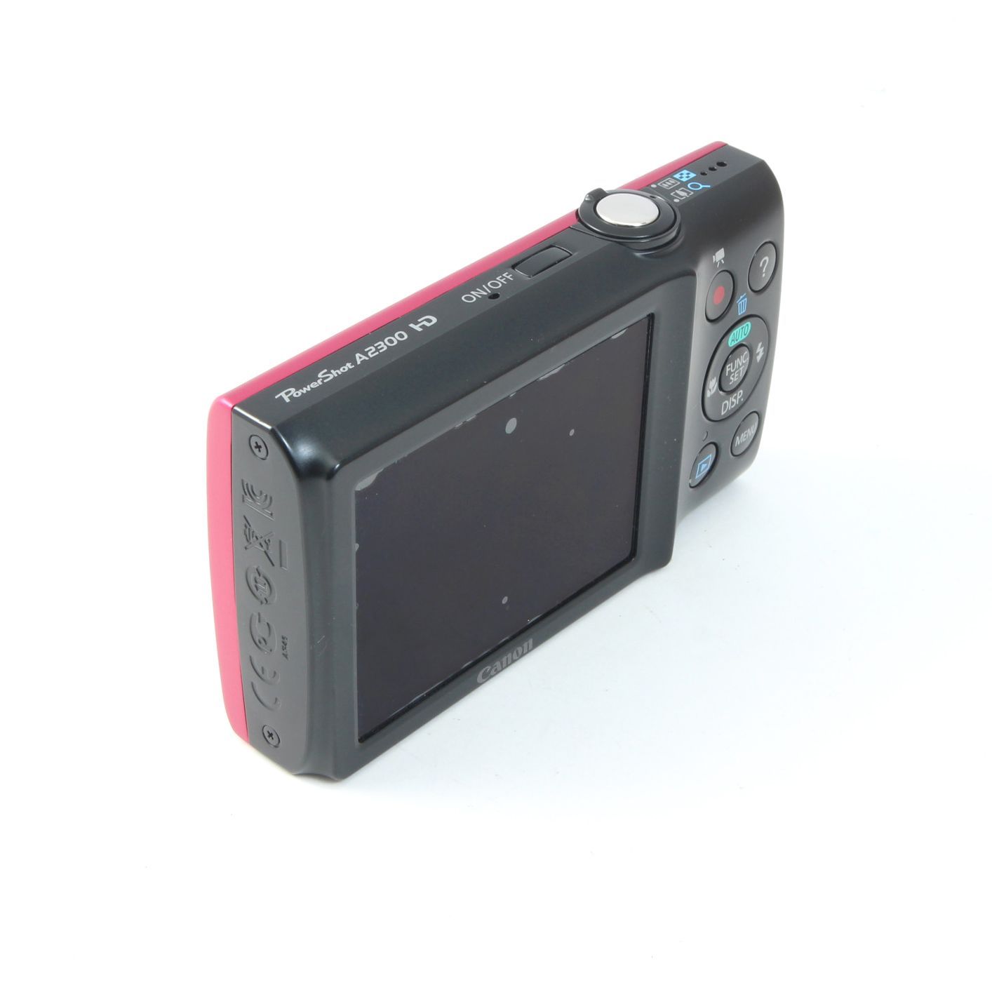 Canon キャノン PowerShot A2300 レッド コンパクトデジタルカメラ