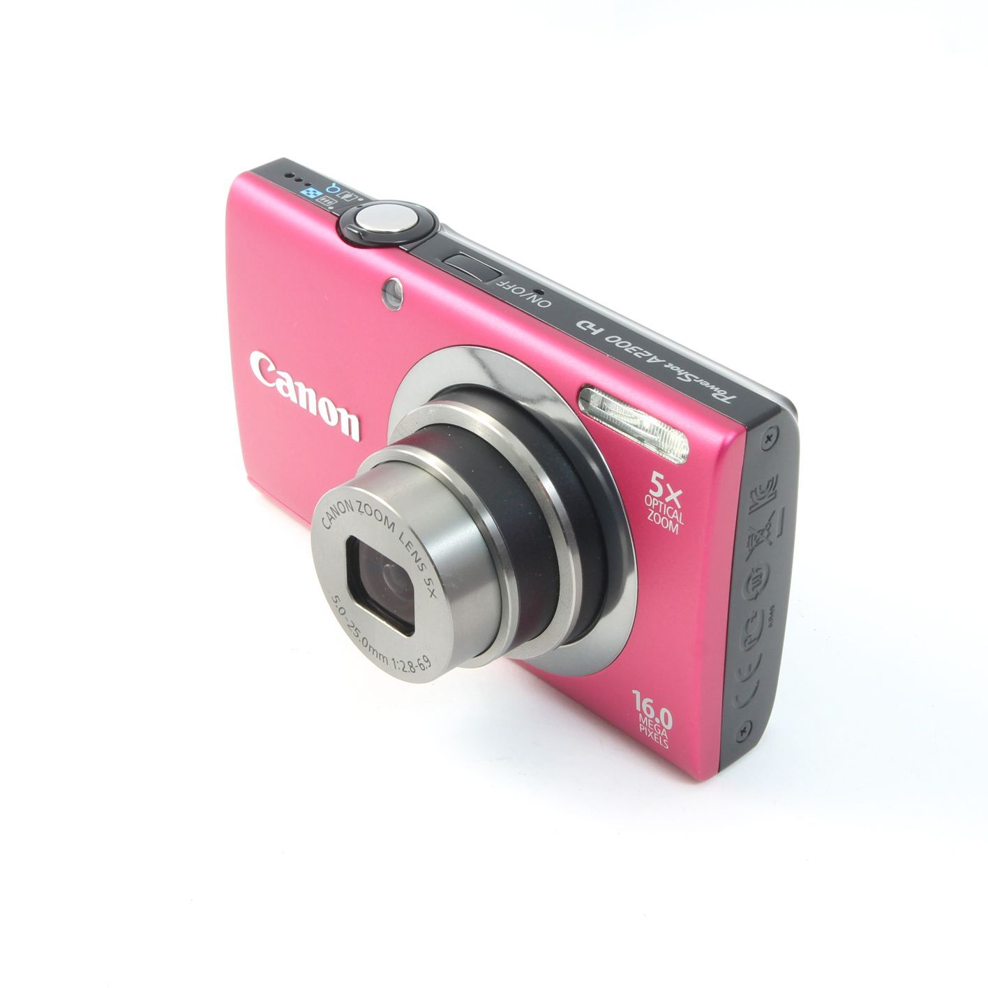 Canon キャノン PowerShot A2300 レッド コンパクトデジタルカメラ