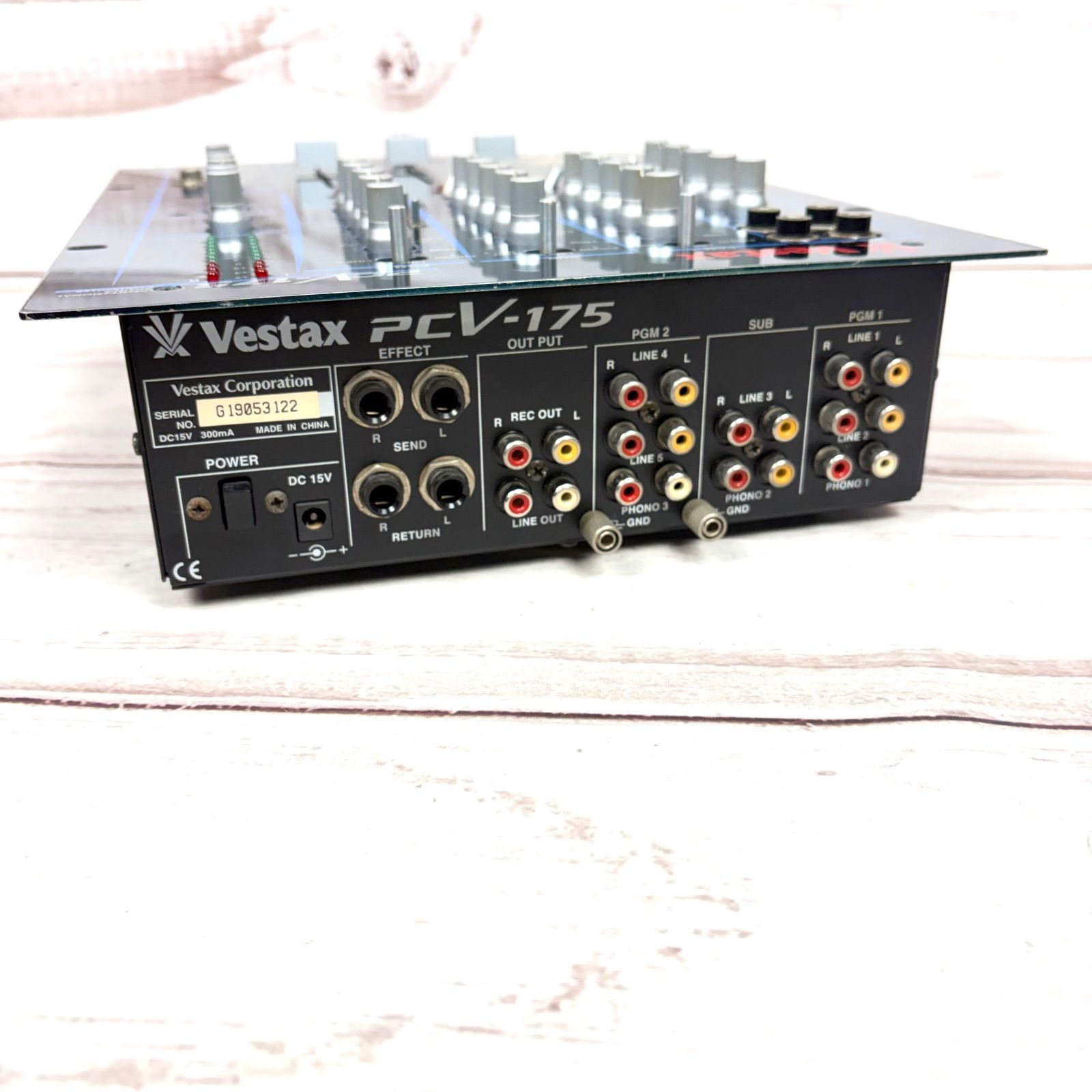 Vestax PCV-175 ベスタクス DJミキサー - メルカリ