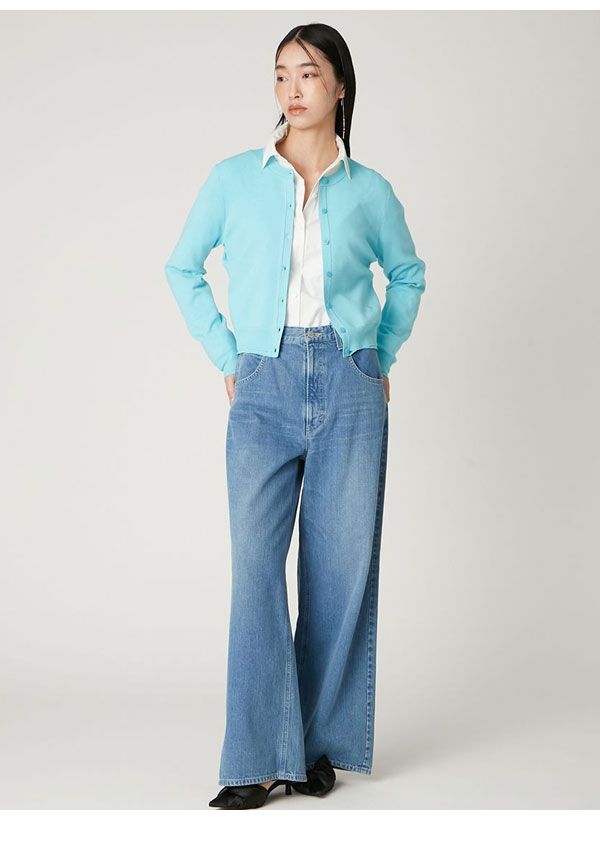 Lee× ワイドパンツ