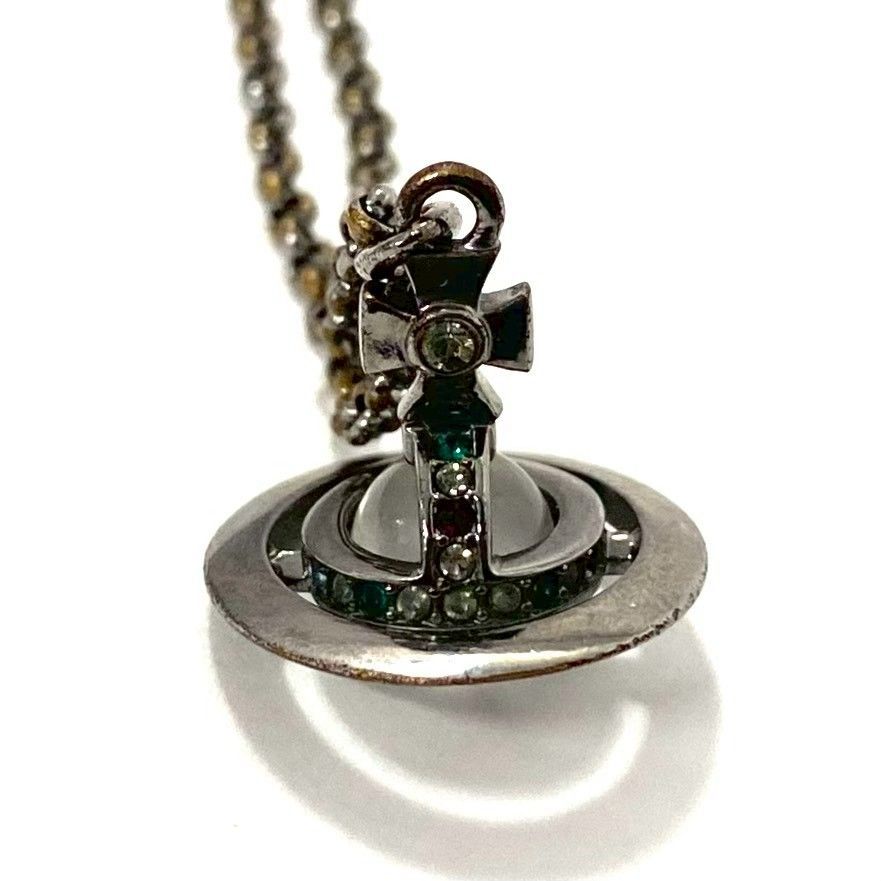 vivienne westwood タイニー オーブ クリア ラインストーン Vivienne Westwood ヴィヴィアンウエストウッド オーブネックレス