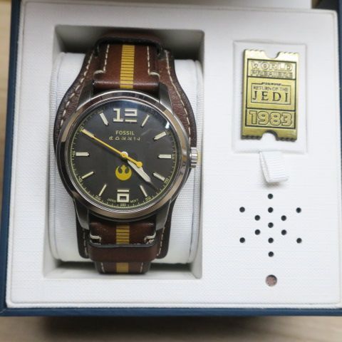 STAR WARS スターウォーズ × FOSSIL フォッシル リミテッドエディション HAN SOLO ハン ソロ 腕時計 ジェダイの帰還