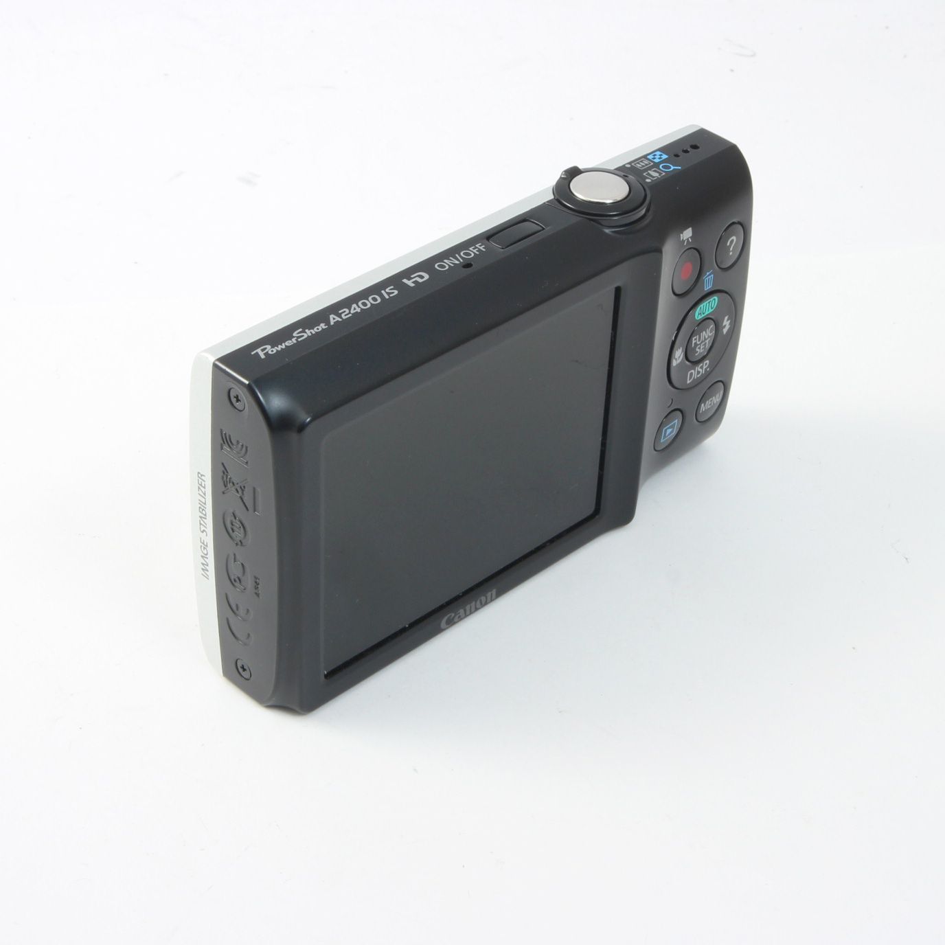 Canon キャノン PowerShot A2400 シルバー コンパクトデジタルカメラ