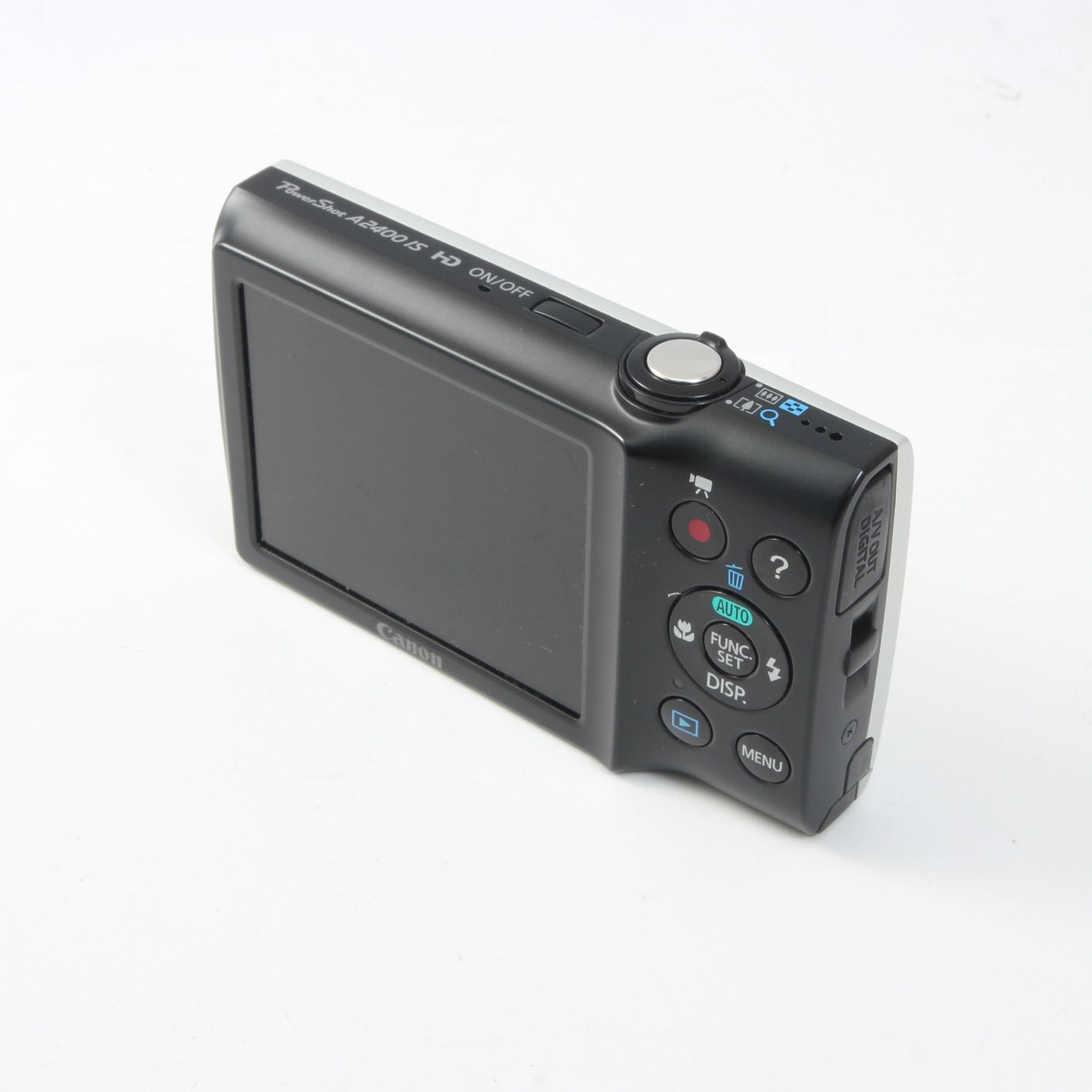 Canon キャノン PowerShot A2400 シルバー コンパクトデジタルカメラ