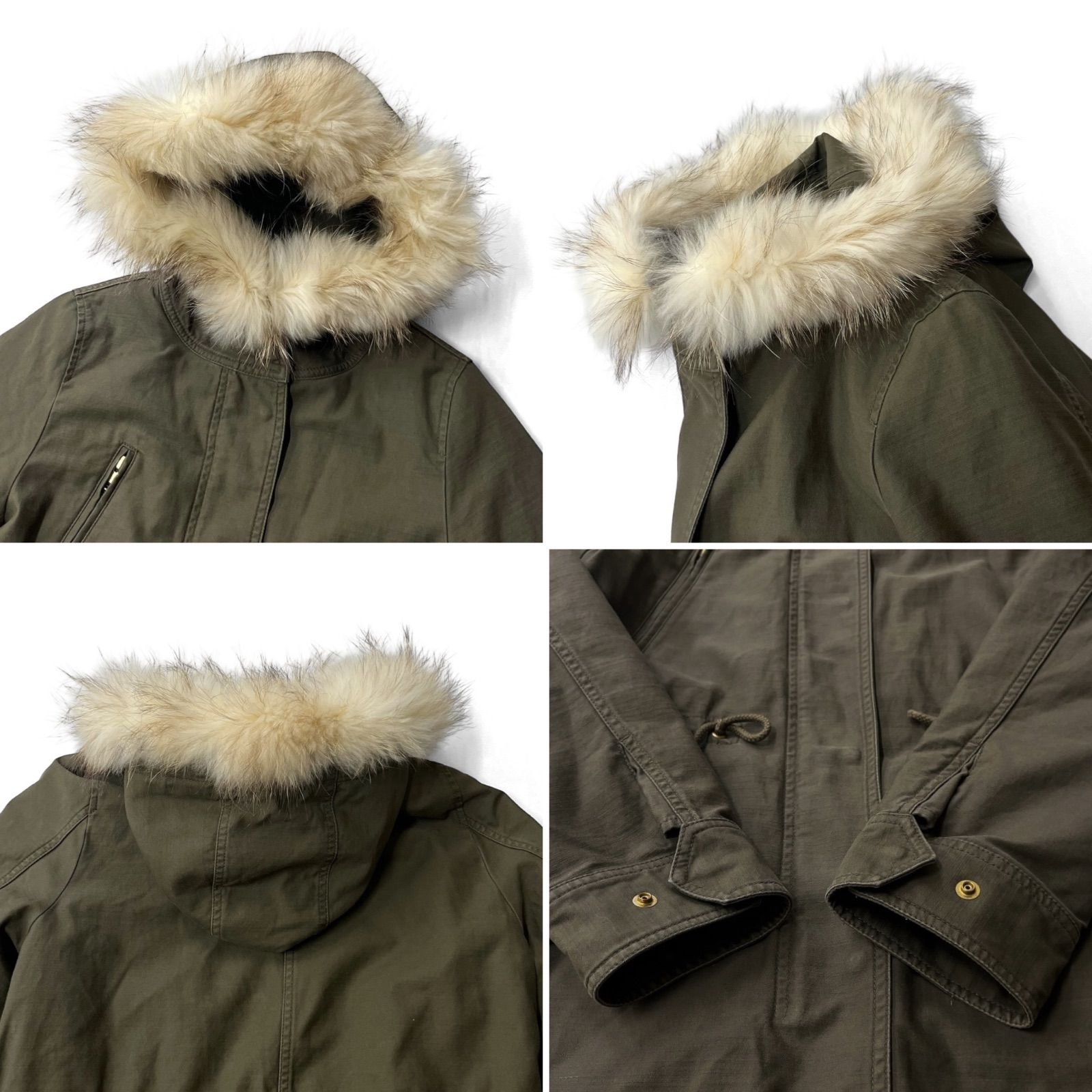 IENA VETEMENTS DE TRAVAIL イエナ モッズコート チャイニーズラクーン 