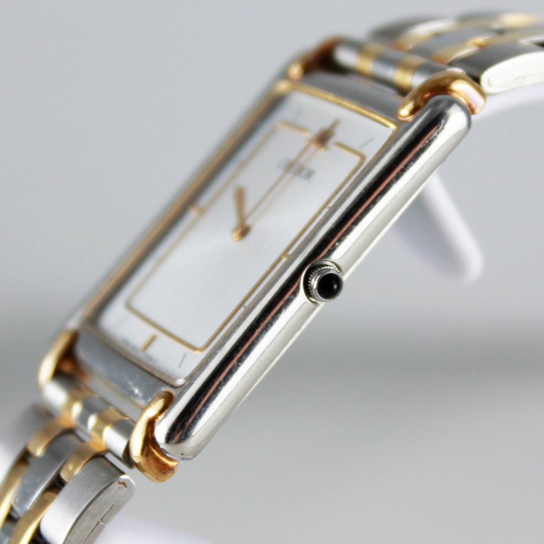 SA228 SEIKO CREDOR クレドール 5A74-5000 コンビ レクタンギュラー