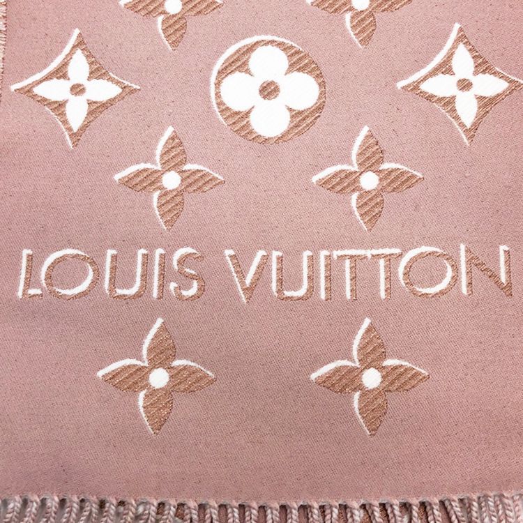 LOUIS VUITTON ルイヴィトン LVエセンシャル シャイン マフラー M78237