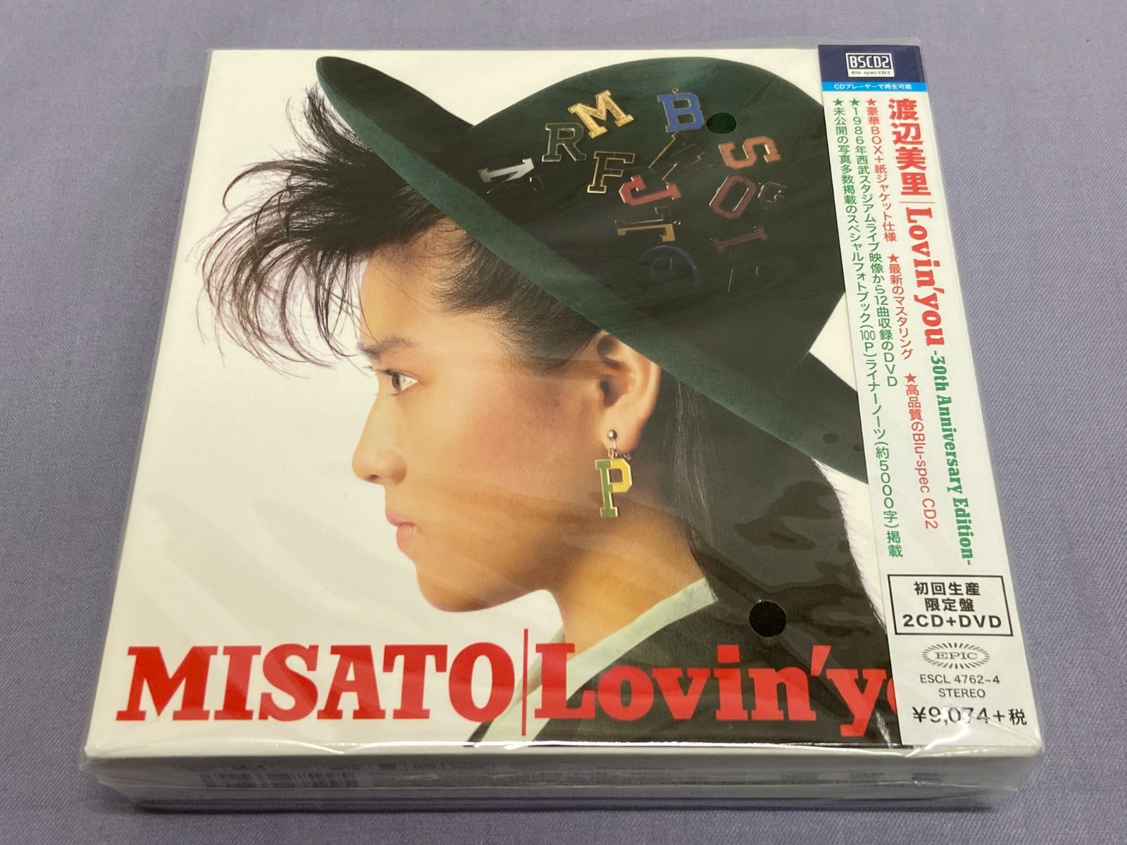 邦楽CD 渡辺美里 Lovin’ you 30 th Anniversary Edition Blu spec CD 2 DVD付初回 盤 DVD 707 Misato Watanabe