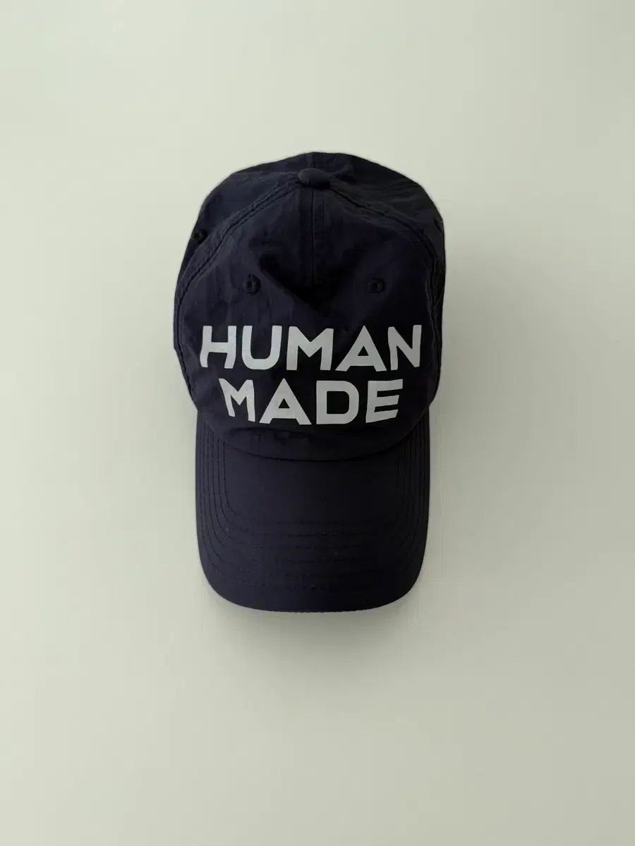 HUMAN MADE ヒューマンメイド 5パネル ナイロン キャップ ネイビー