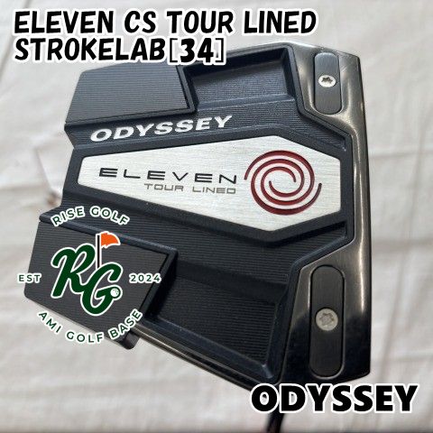 パター オデッセイ ELEVEN CS TOUR LINED◆ 34 ◆-◆3 6954