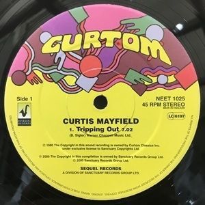 CURTIS MAYFIELD / TRIPPING OUT ON TWELVE【中古状態：B 】 - メルカリ