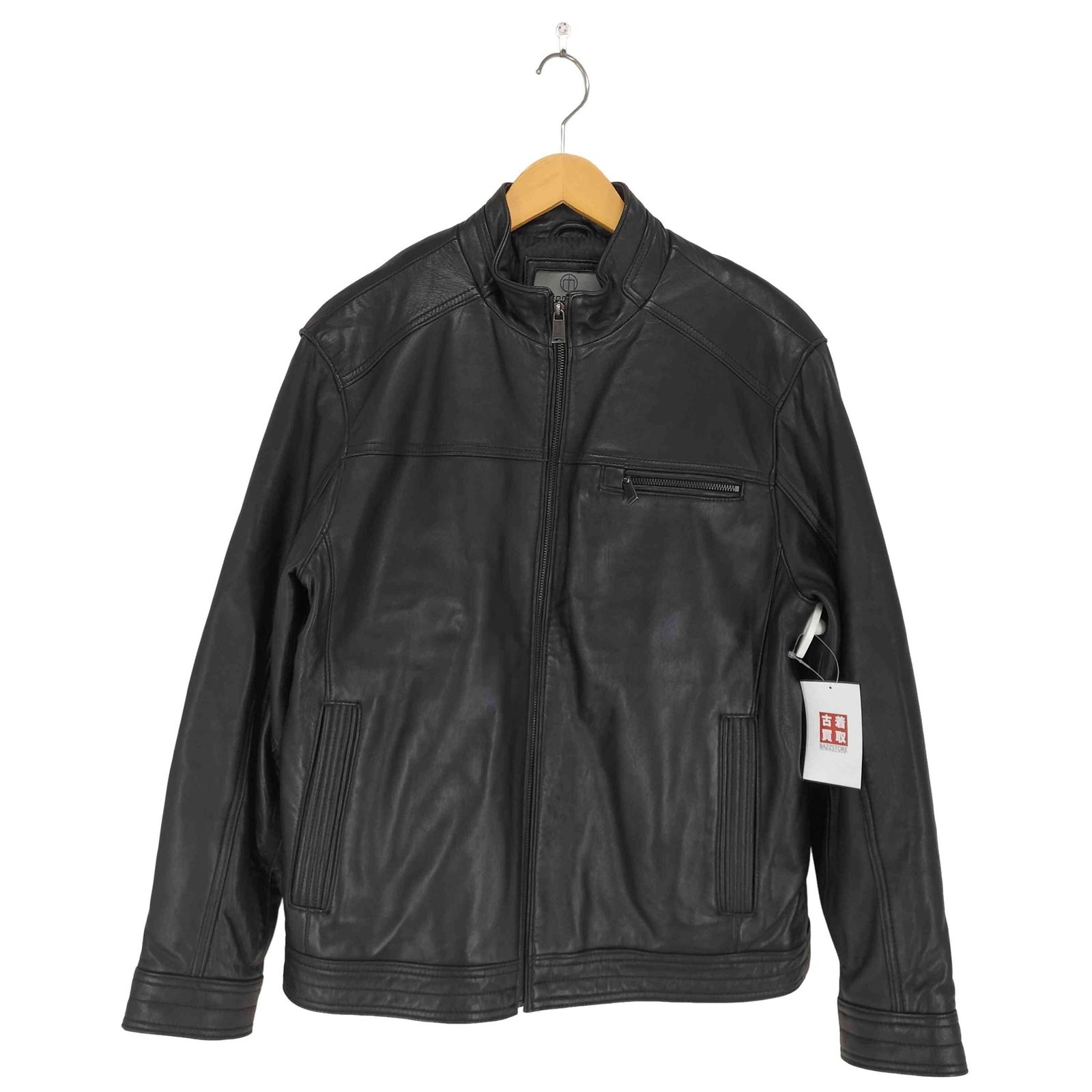 ユーズドフルギ USED古着 シープスキンレザーブルゾン メンズ JPN：M